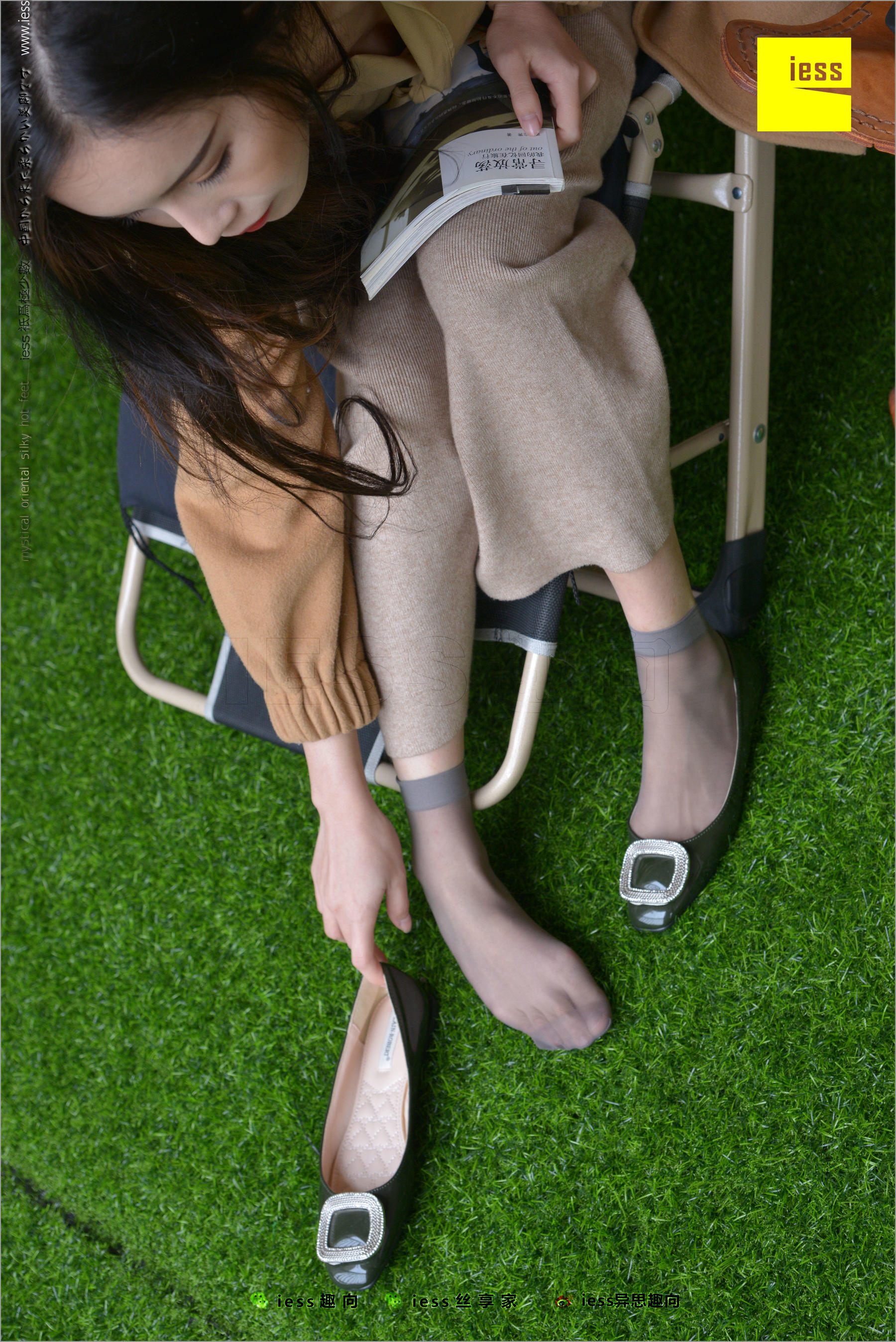 Xiaoyu's Little Feather, Ship socks, short silk and peace shoes streamlined version Different Thoughts to IESS Silk Foot Bento 218