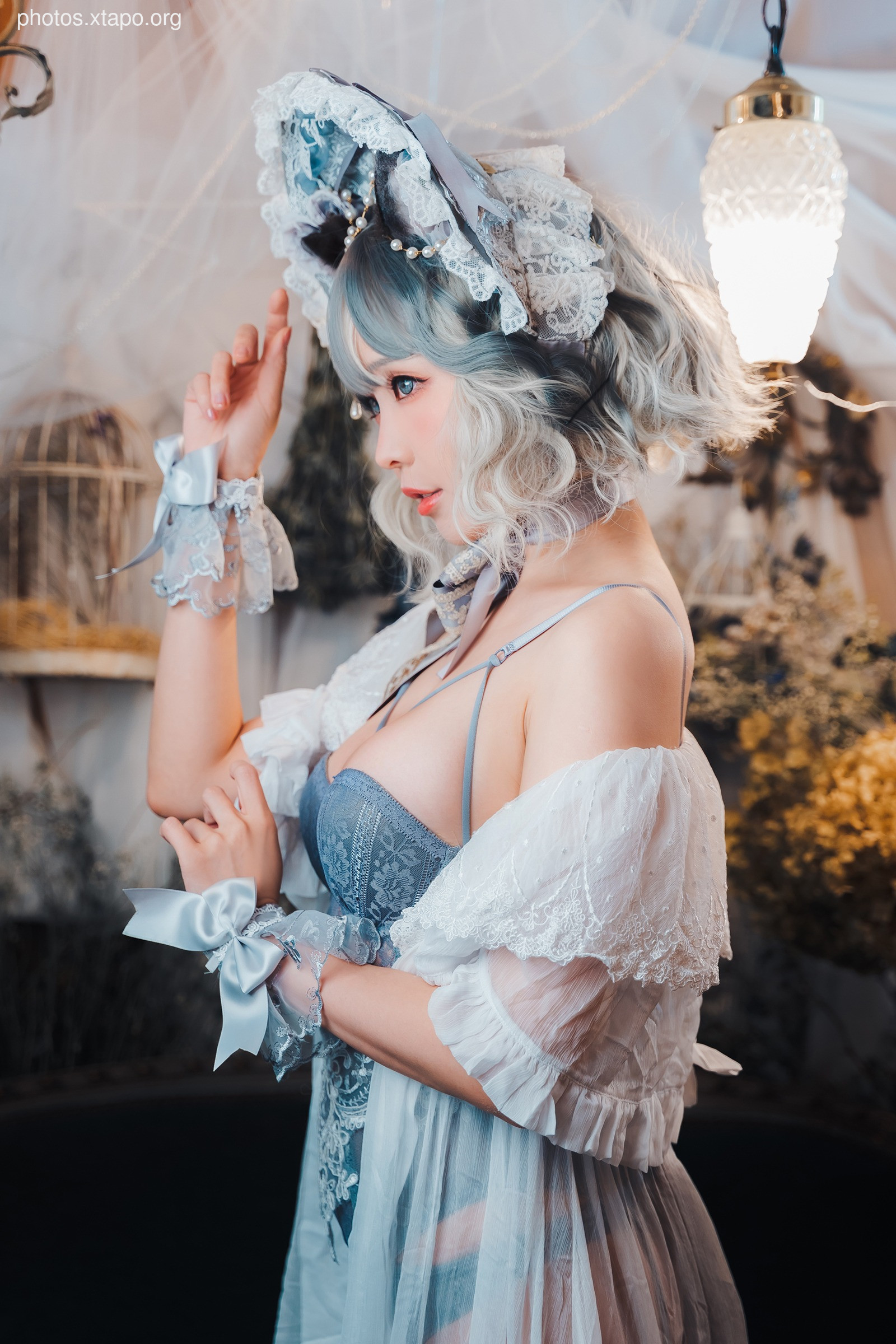 Elyee -Agdoll cat doll puppet cat girl figure