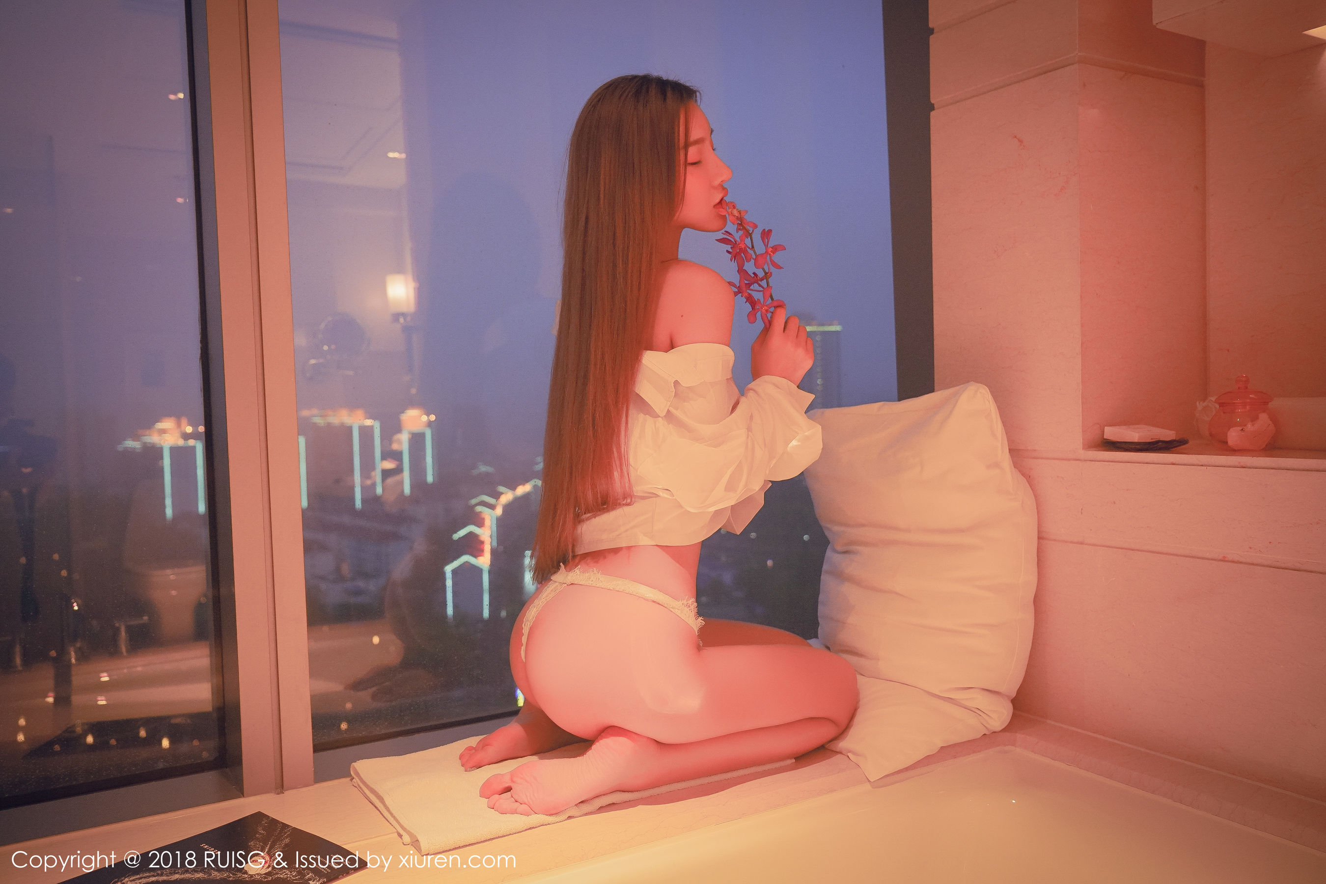 M Dream BABY Charming White Shirt Ruisg VOL.051