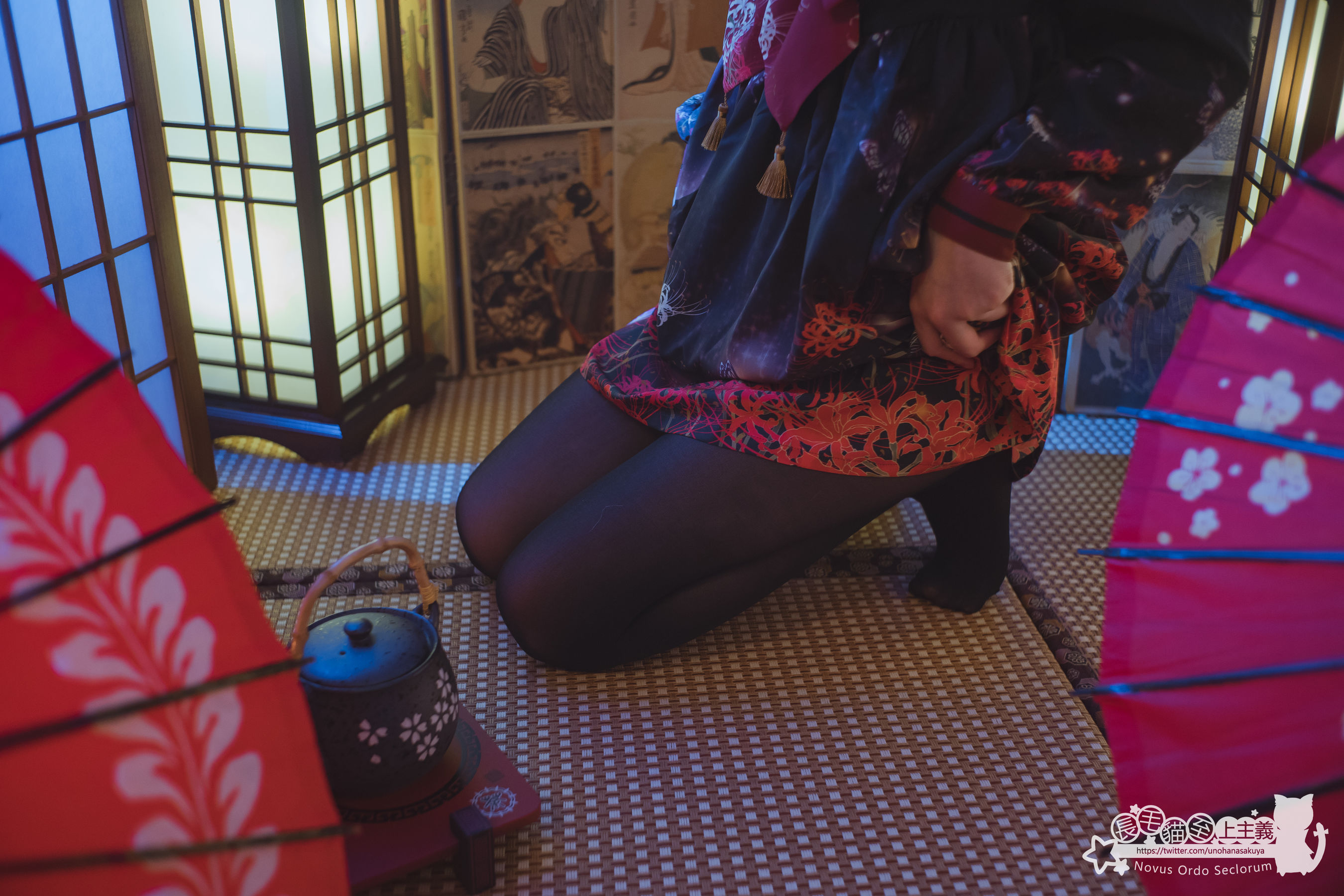 Welfare COS Waiser Kagiki Rin Rin Rin Josei -On the night when cluster amaryllis blooms