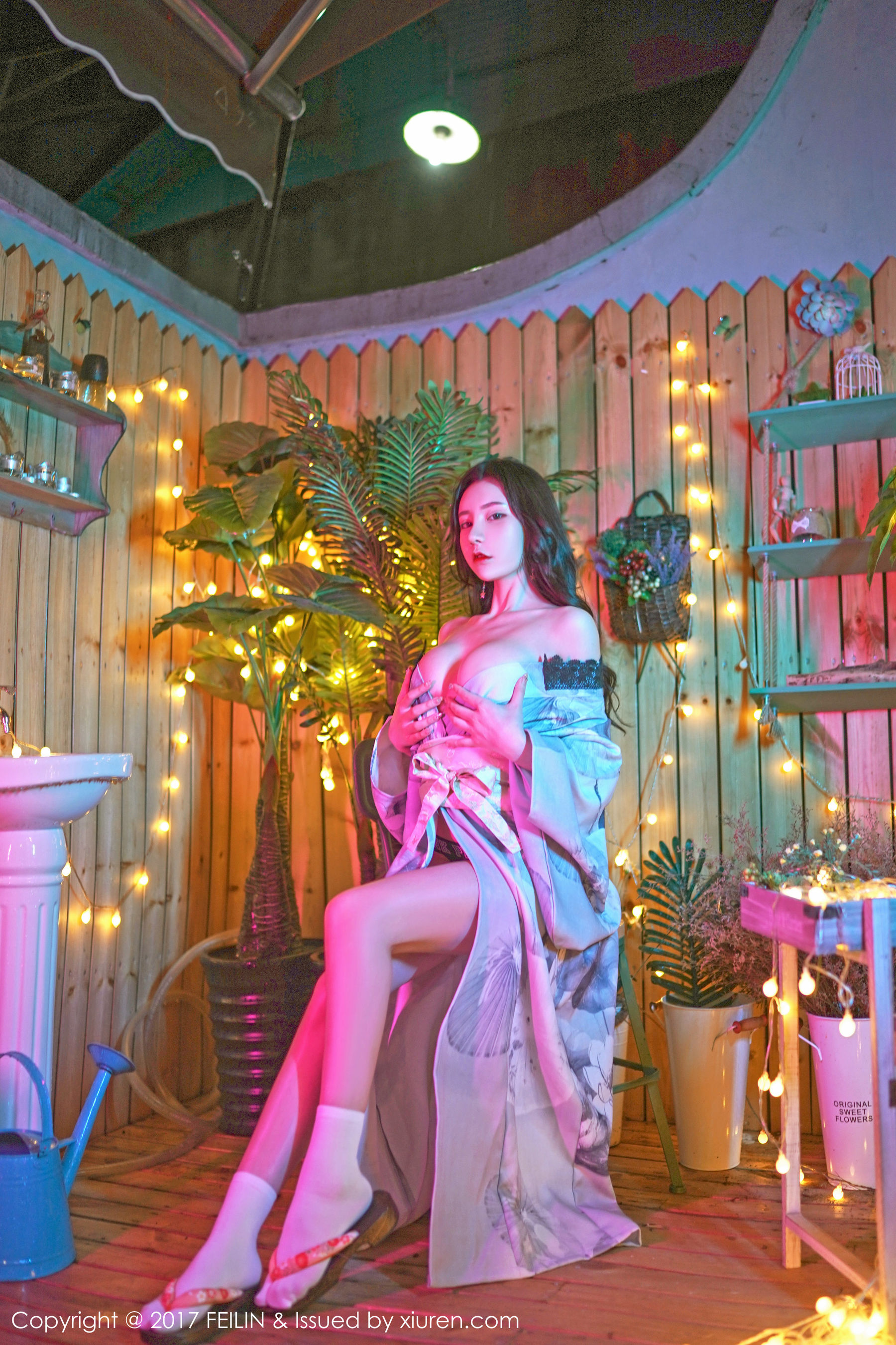 Zhou Yuxi Dummy Semplane vests suspecting convex, crispy chest trembling, showing legs and beautiful buttocks 囡 Feilin vol.109