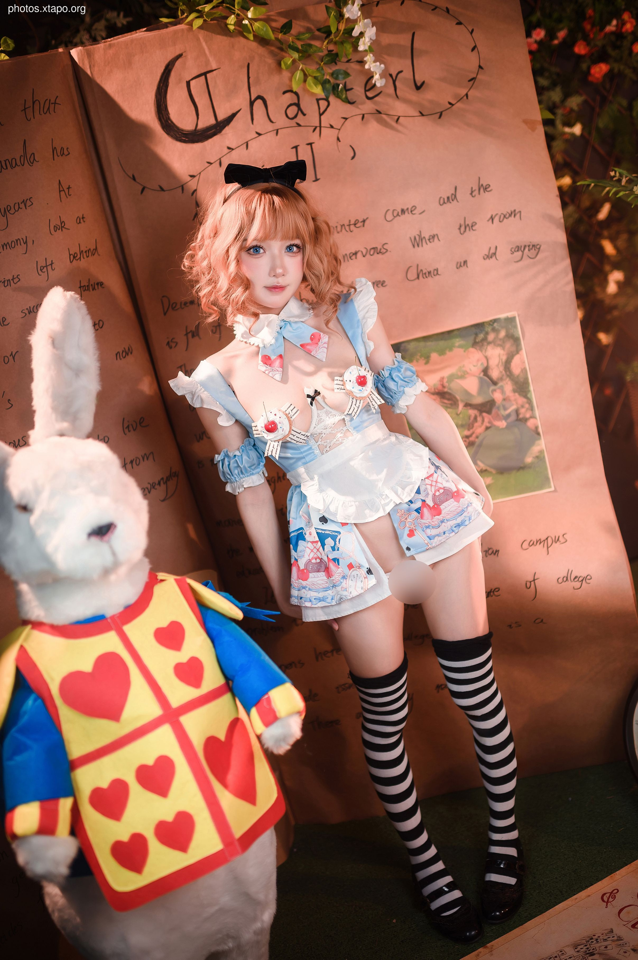 Abao is also a rabbit girl Alice in Wonderland 40P-575MB