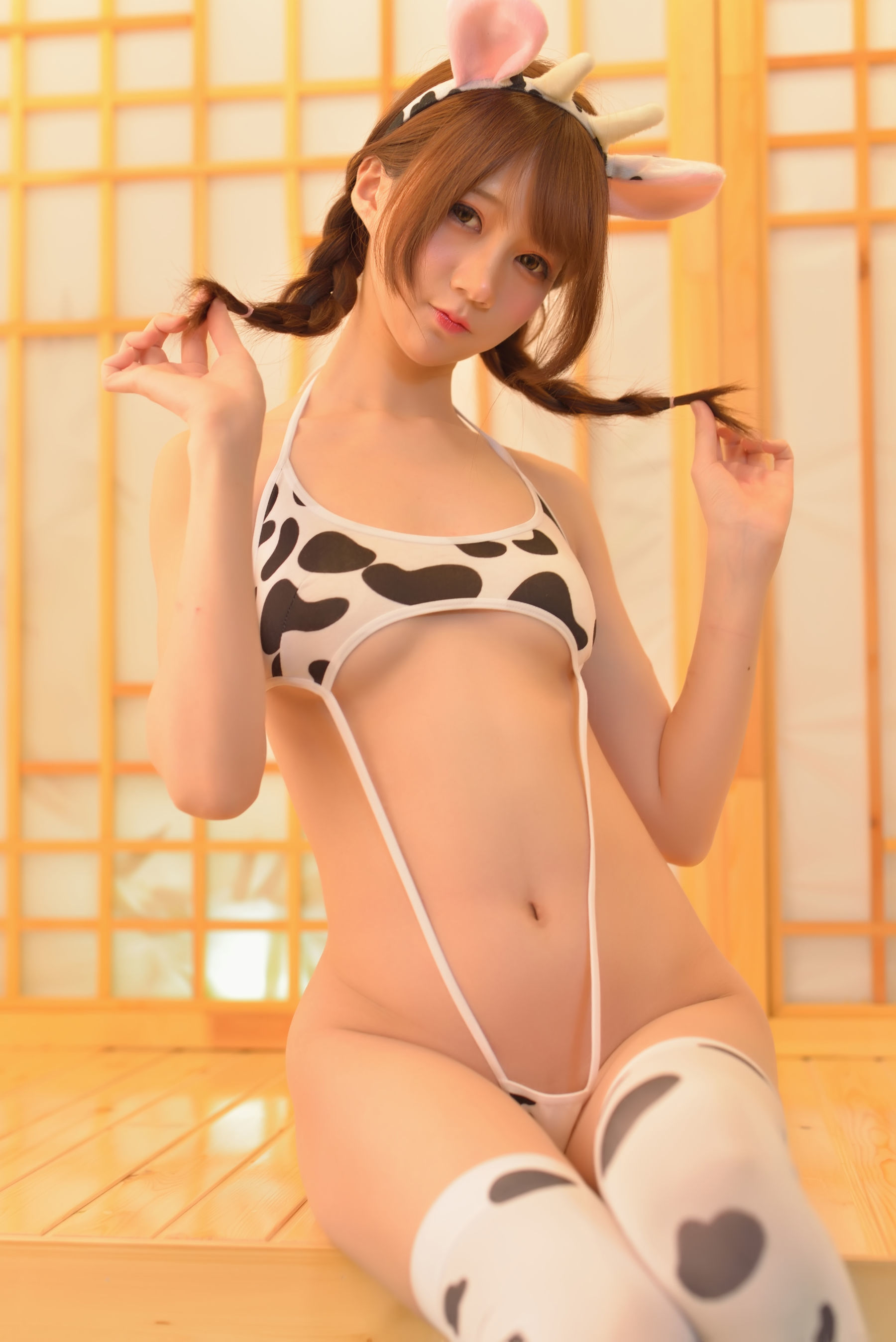Loli cos nagisa monster meow Vol.05 dairy cow