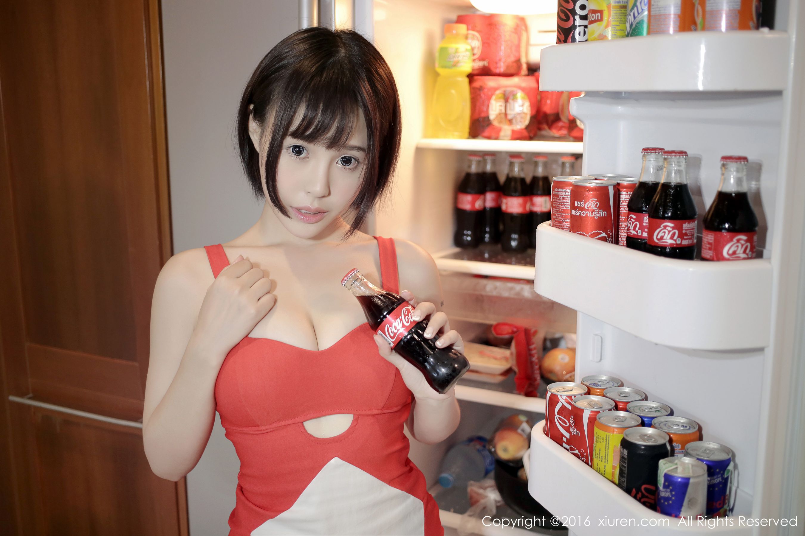 Evelyn Elli Little Red Skirt Xiuren Xiiren No.665