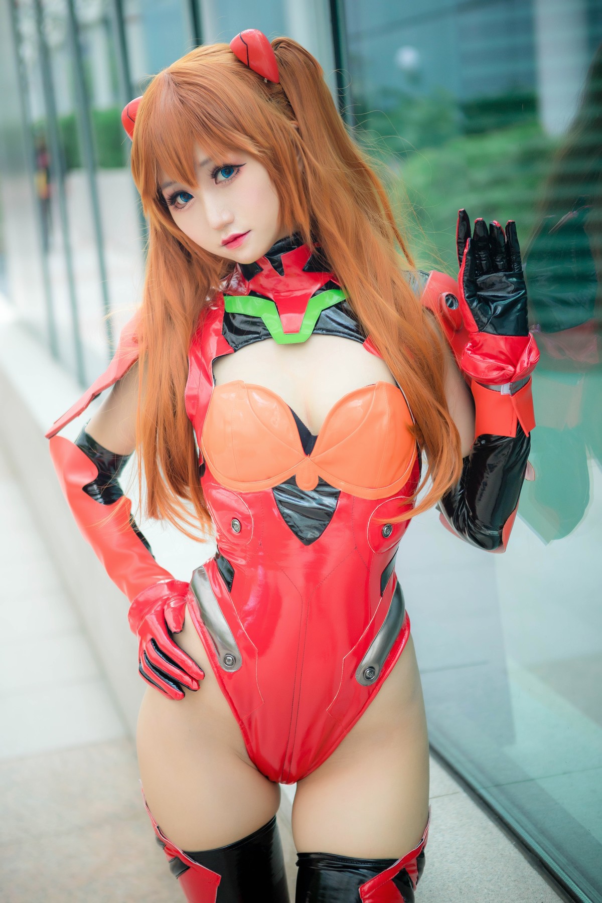 Cosplay KuukoW Kuuko Shikinami Asuka Langley