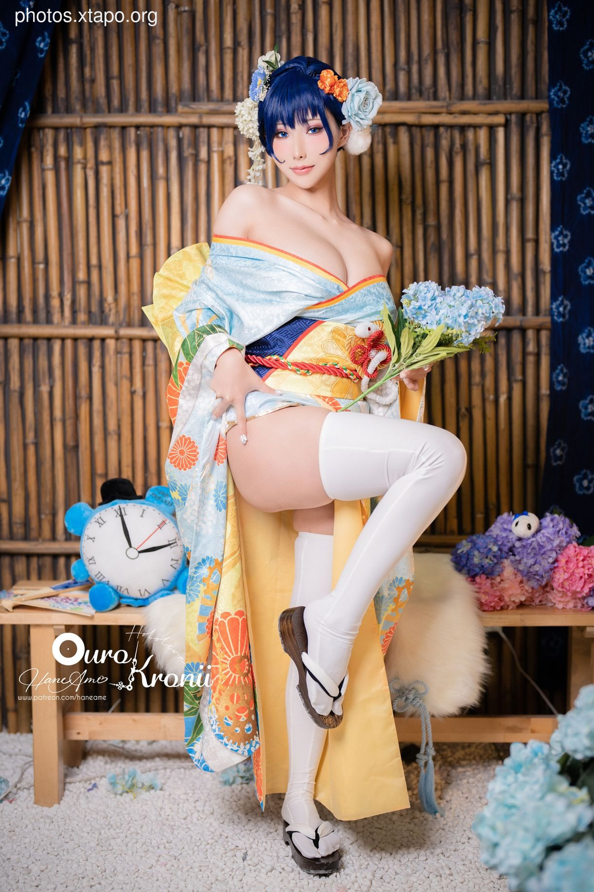 Rain Bo_HANEAME HOLOLIVE_ Kronii_Photobook _ Time Photo & Nbsp 2. Kimono