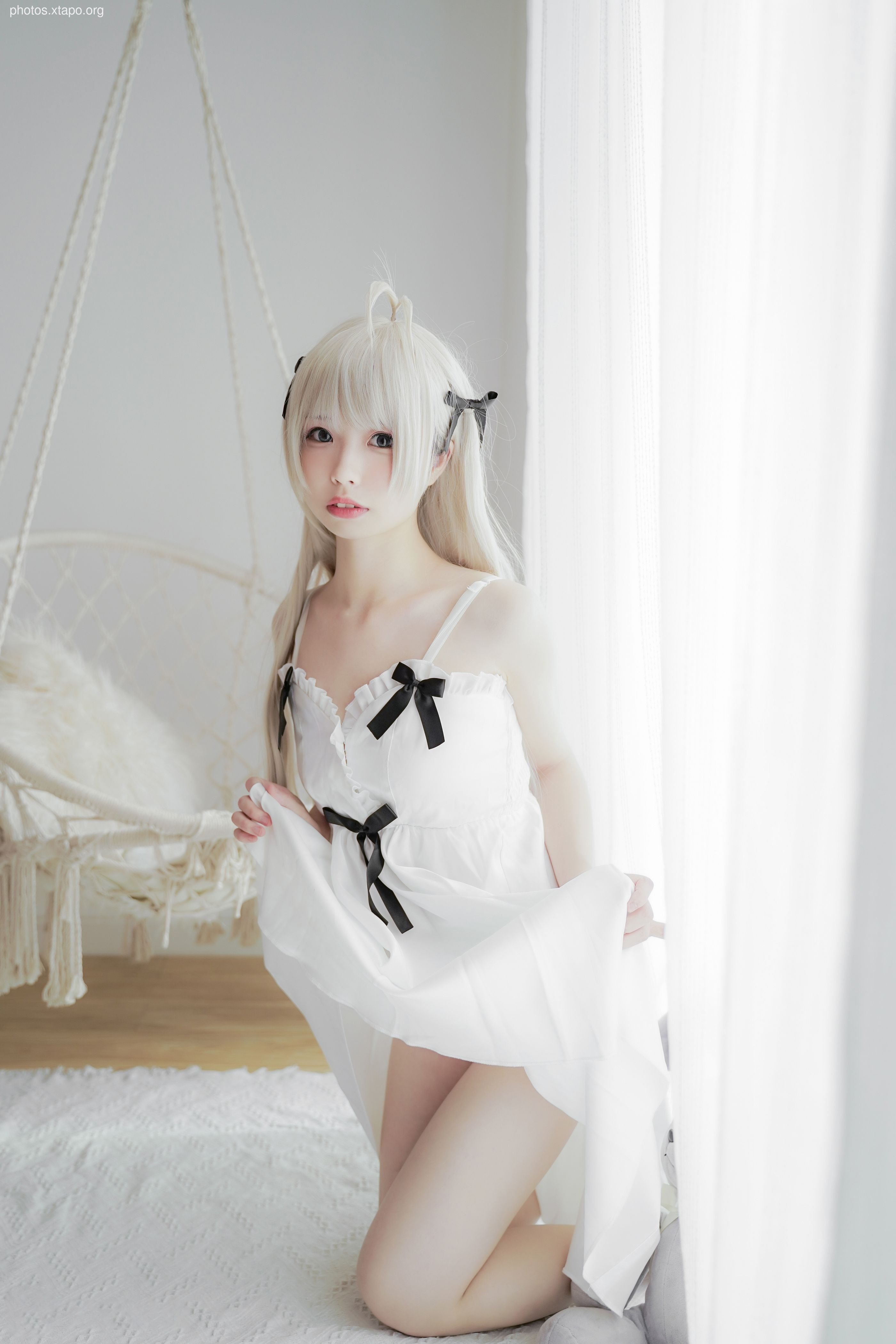 100,000 Zhen Squeak -NO.08 Dome white skirt 23P -221MB