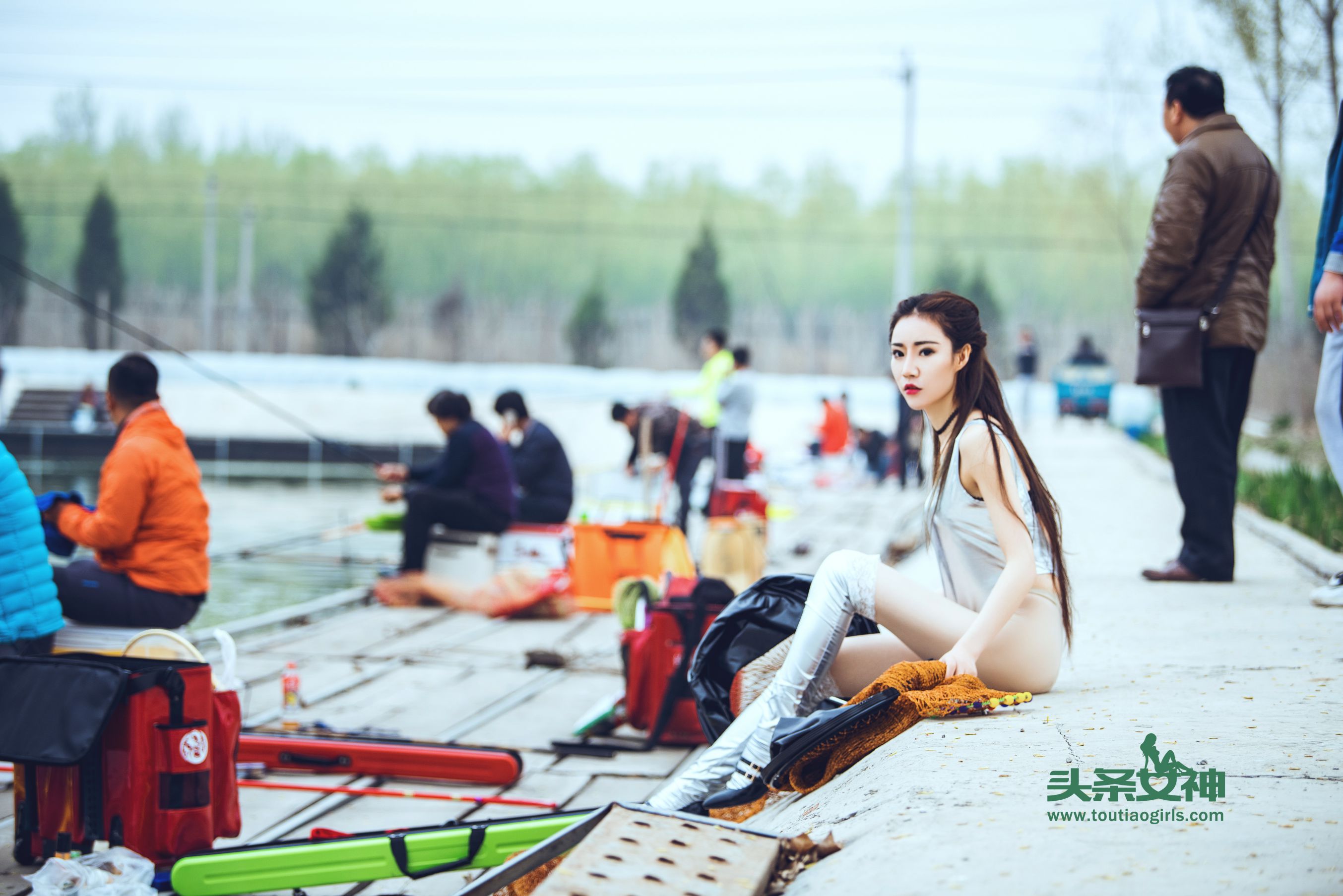 Fan Anni Fishing Beauty Headline Goddess