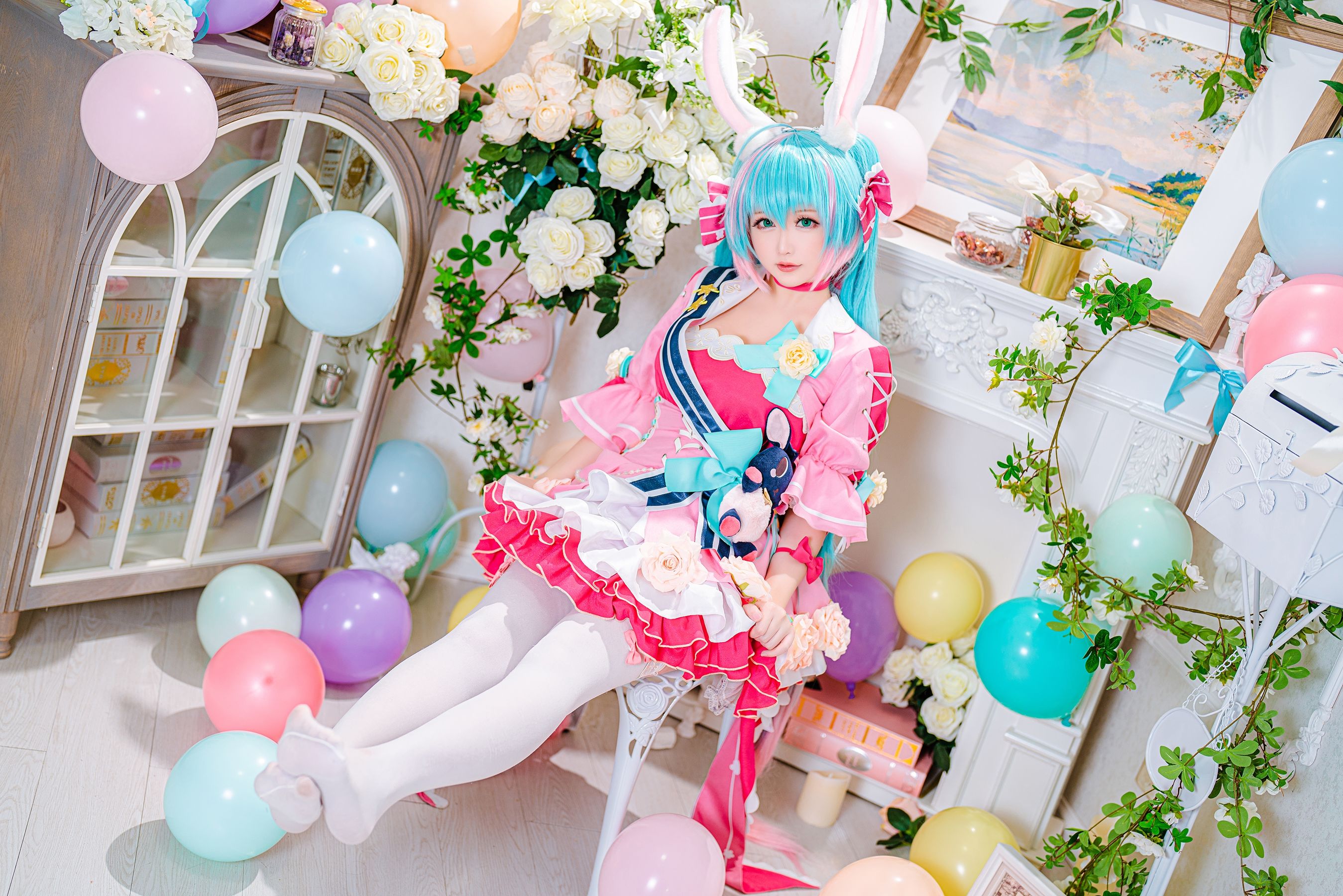 Welfare COS Miss Coser Sister Star Zhi Zhi Zhi -Valentine's Day Dream set group