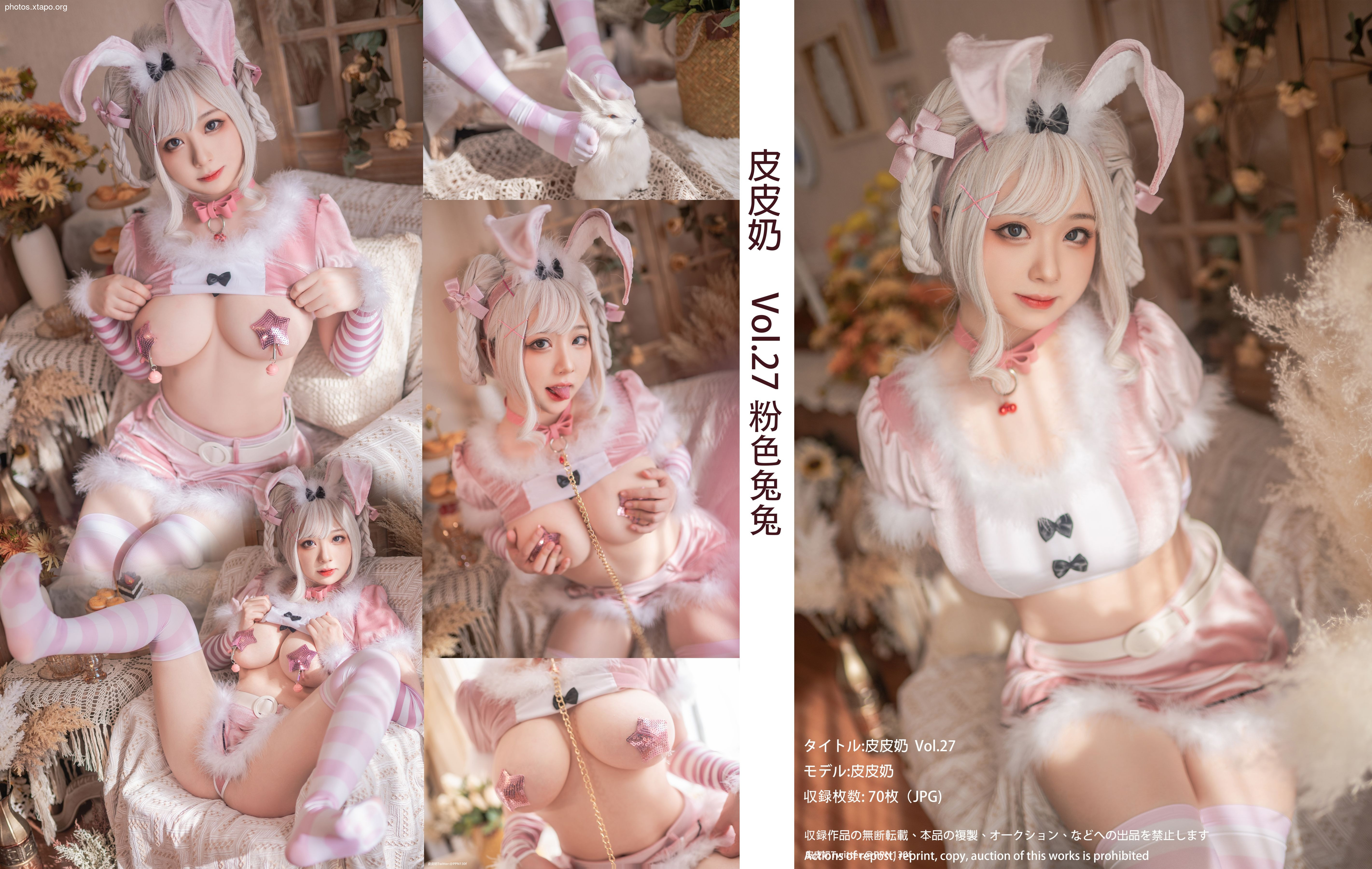 Pippi Milk NO.043 VOL.27 – Pink Rabbit 71P1.65GB