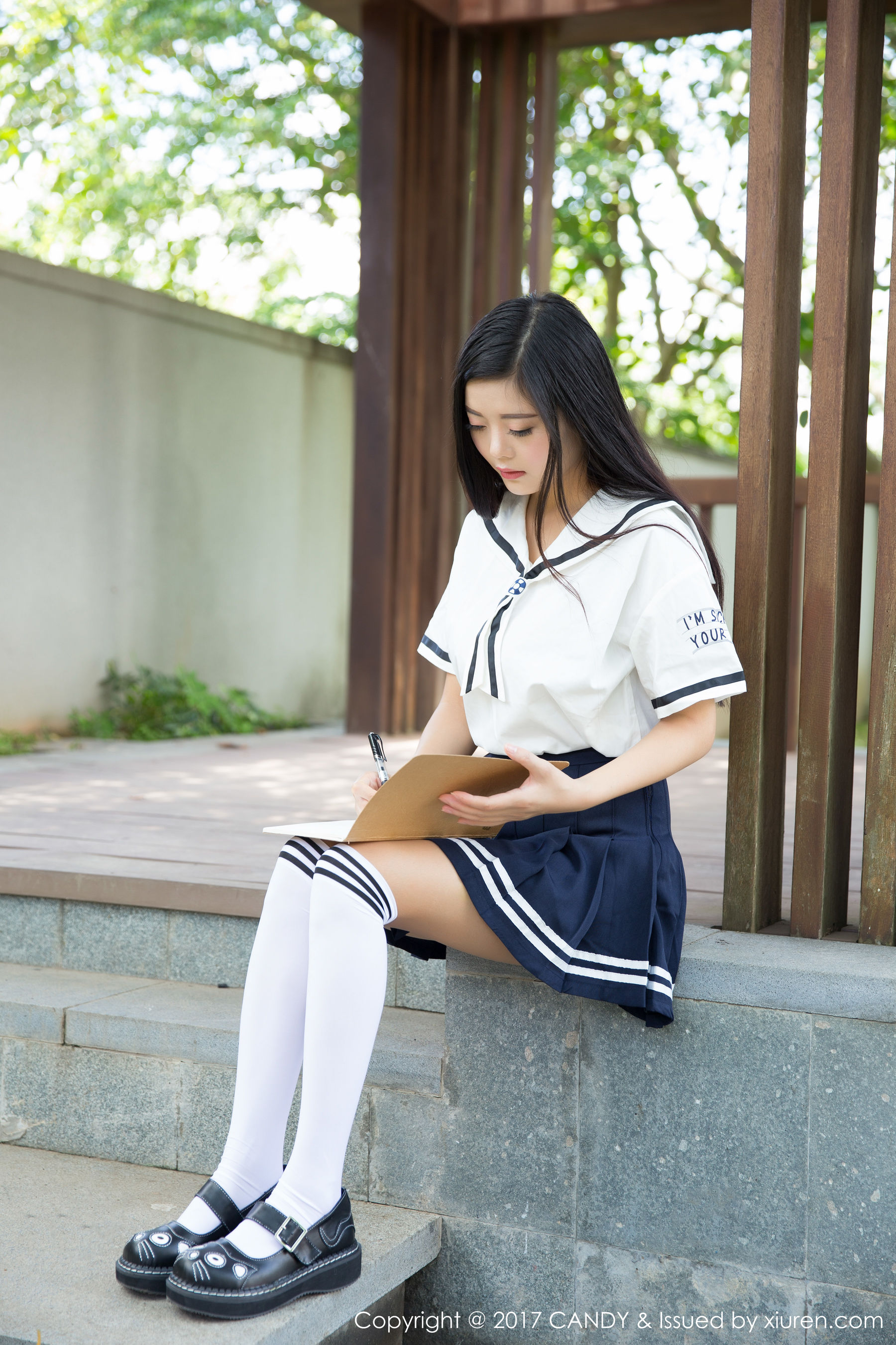 Lin Meihui Mieko School Uniform theme Candy Vol.027