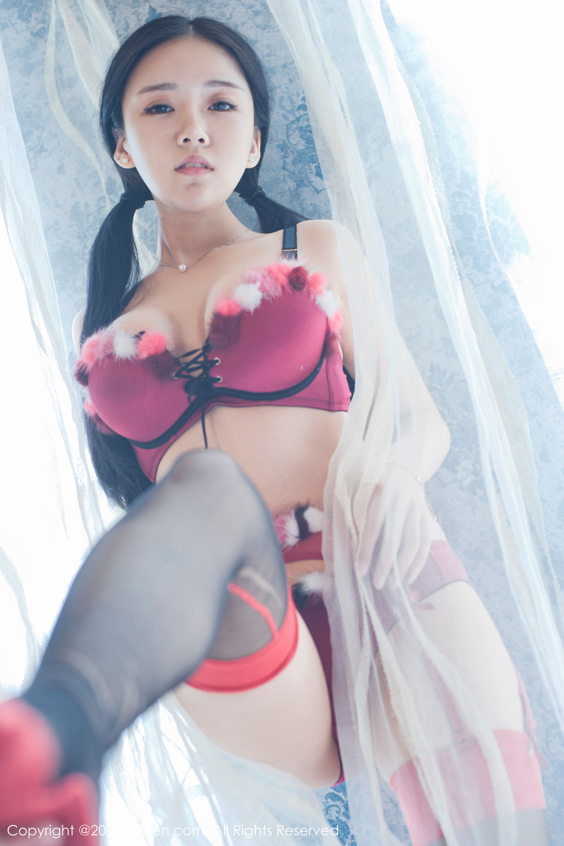 Red Balloon Tongyan Dragon Naive Little Girl Xiuren No.932