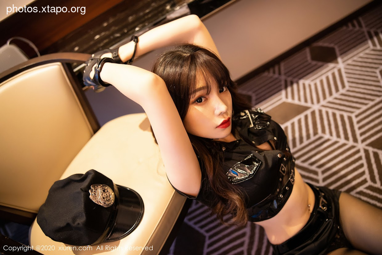 Xiuren 2226 Booty nude in police outfit