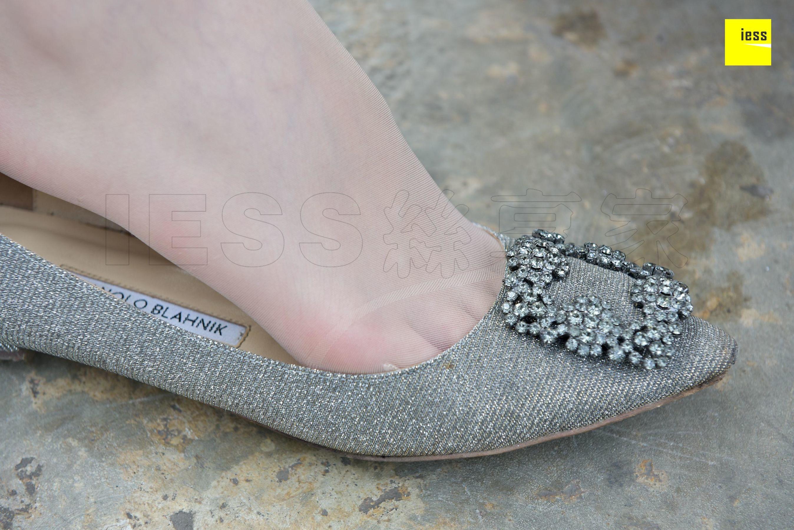 Seven -seven Silver flat shoe shreds Different Thoughts to IESS Silk House 258