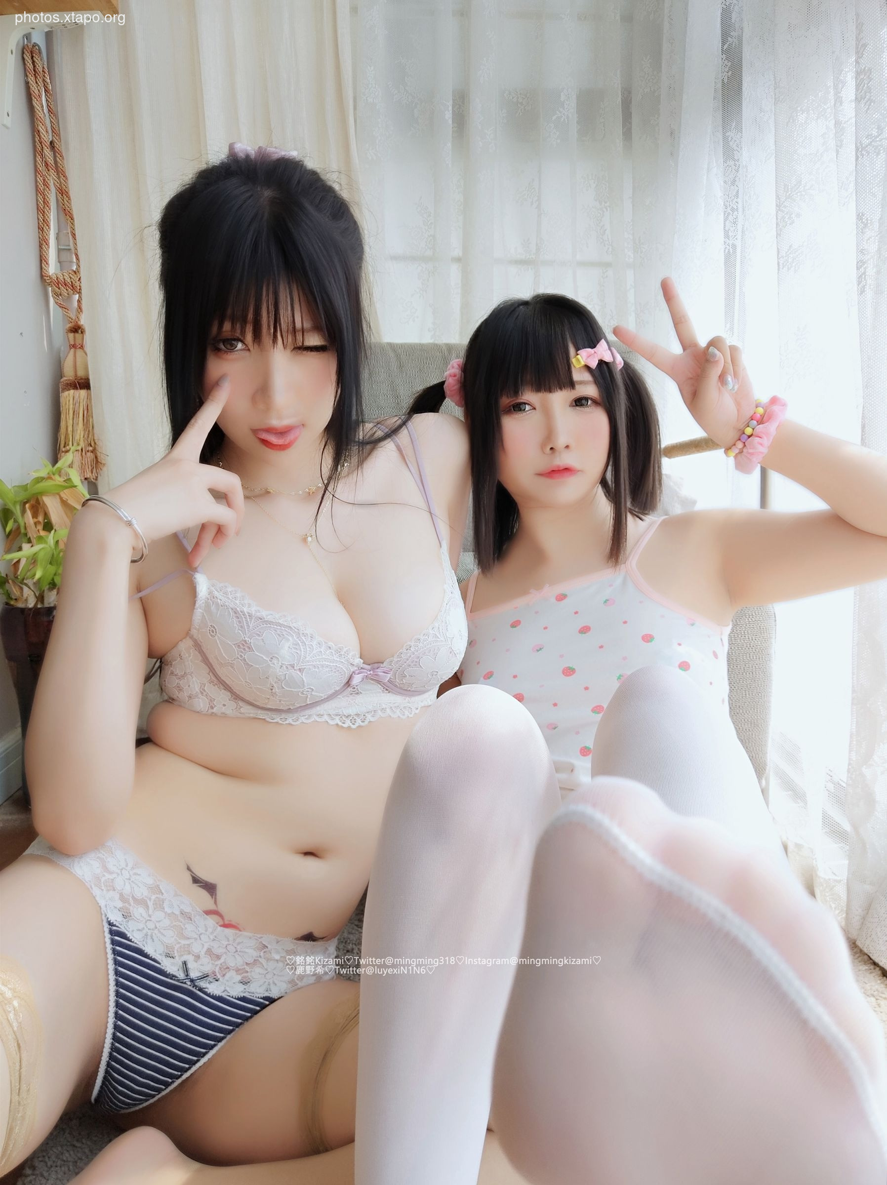 Lu Yexi Vol.25 & Mingming Kizami Sisters’ Love 110P-348MB