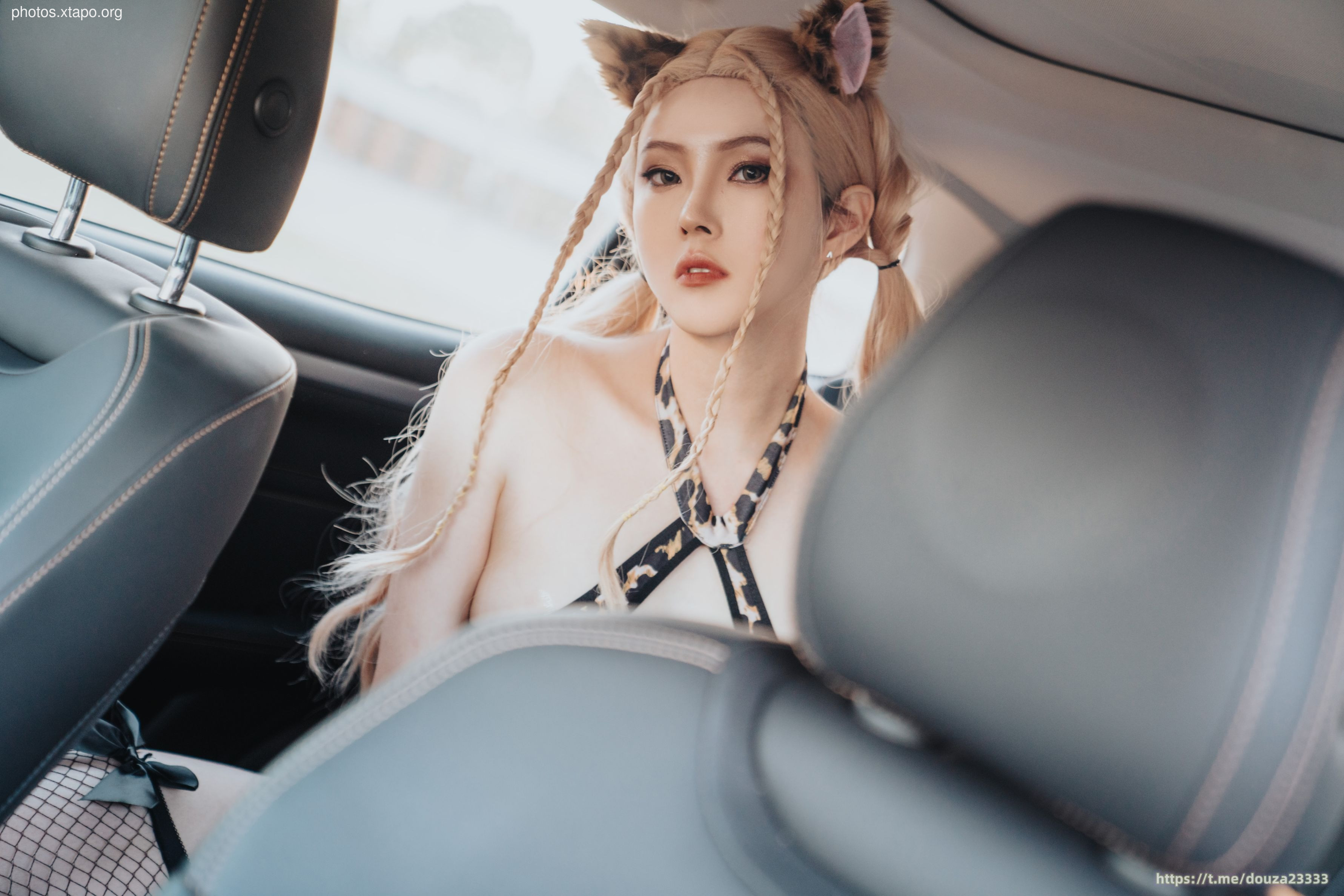 Xia Xiazi Leopard Earline X car (December 9th Reward Group Resources)