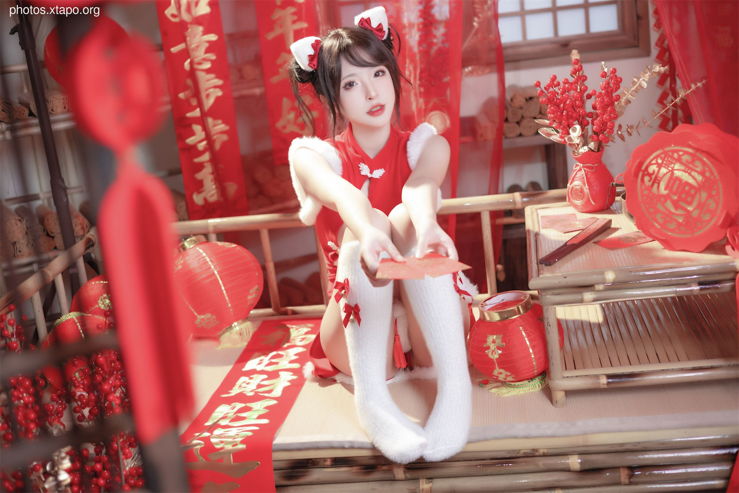 Shimizuya 2023 New Year Cheongsam 77P-770MB