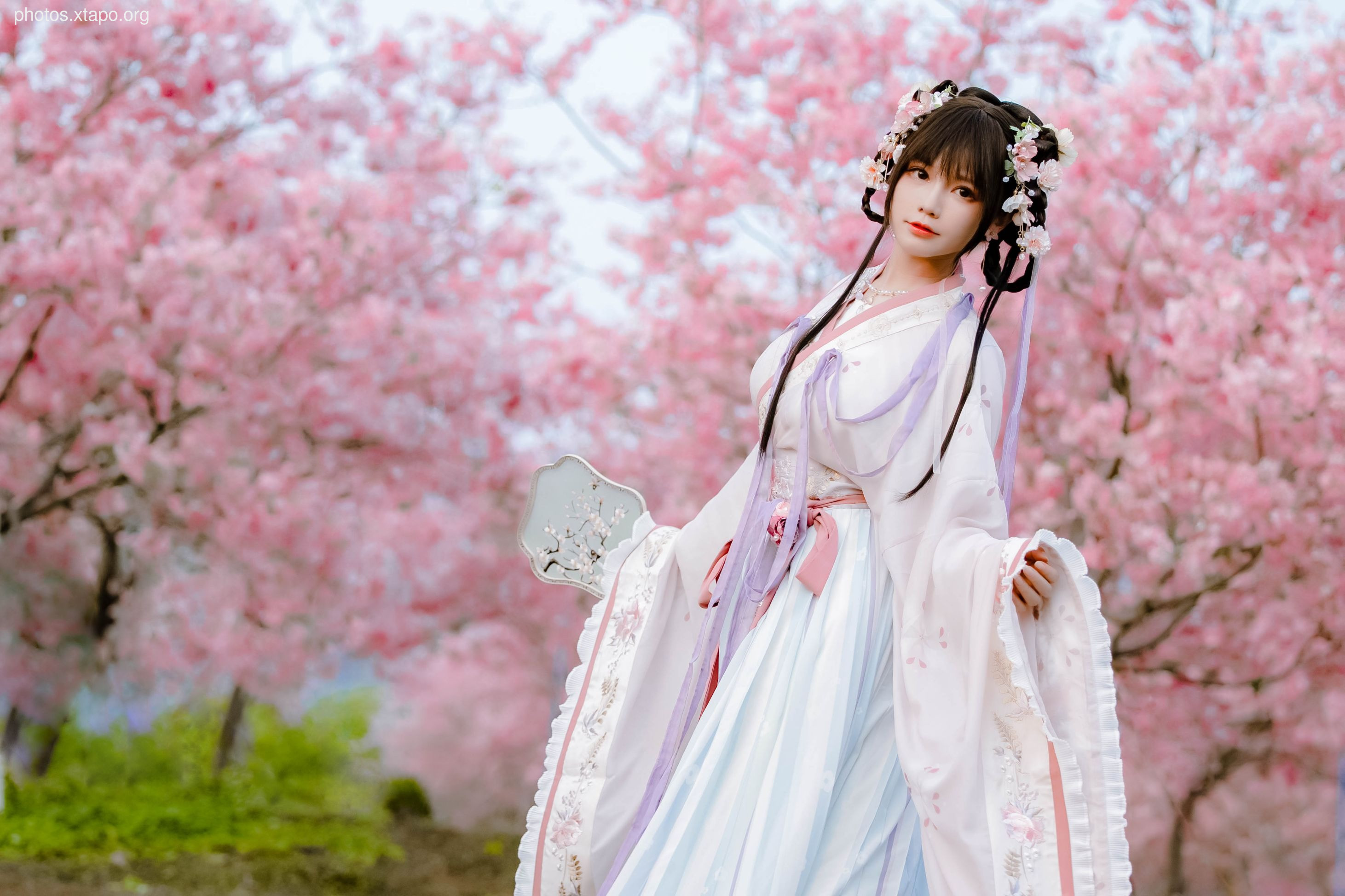 Meow Nyako -Sakura Hanfu Flower God Pray 52P -219MB