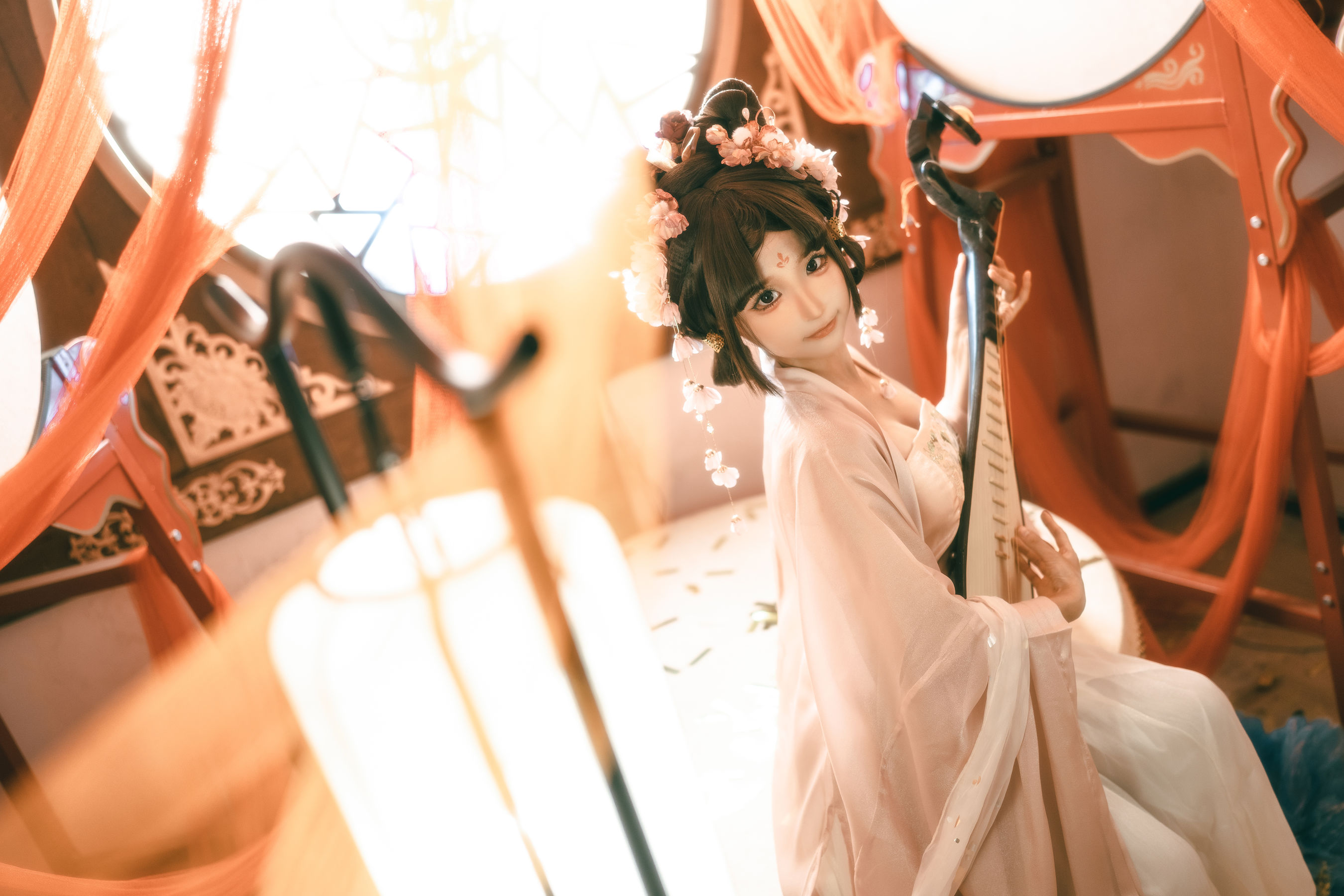 Internet celebrity coser Anime blogger Stupid Momo -String