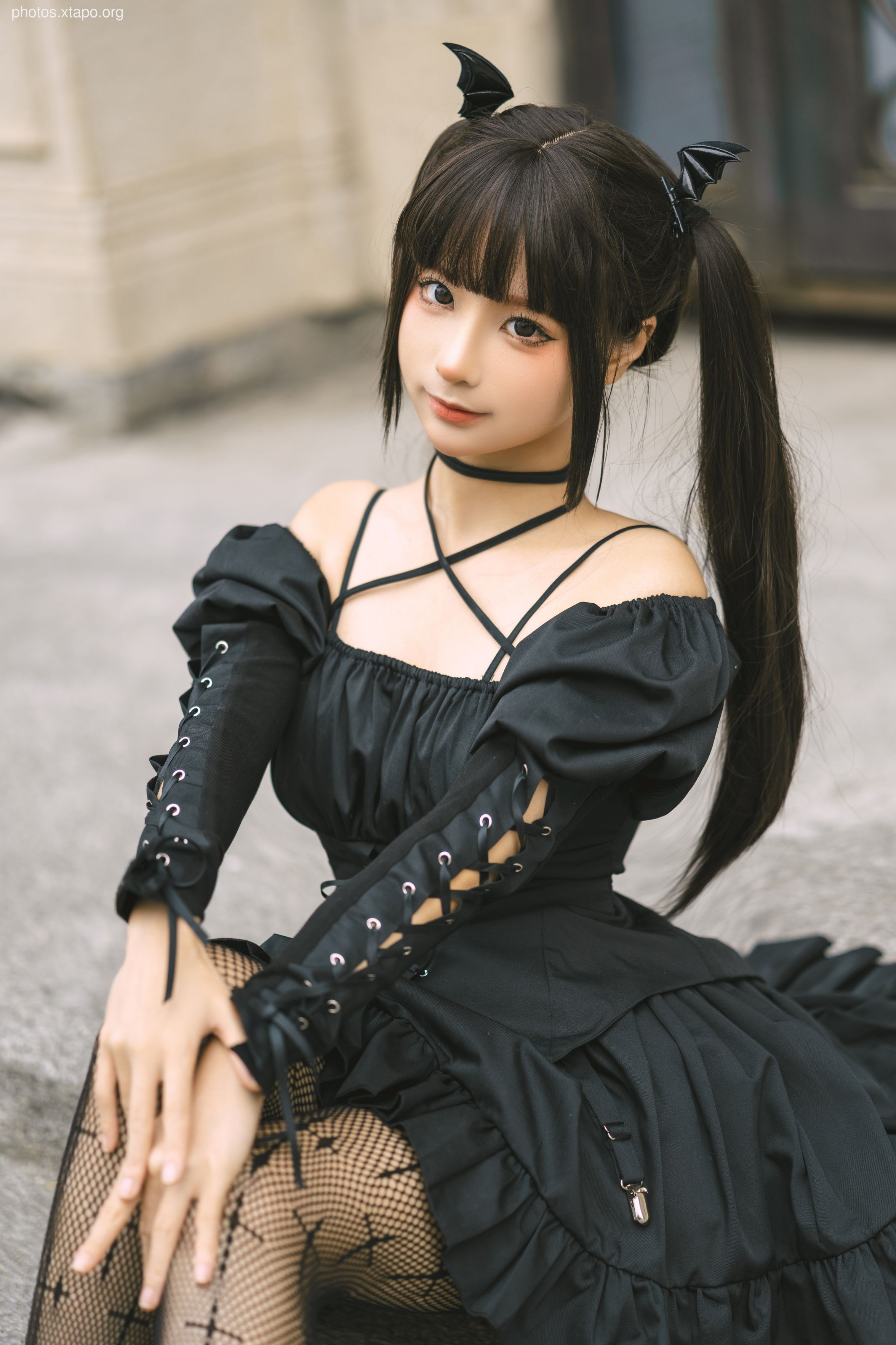 Stupid Momo double ponytail little devil & nbsp 16p-140m