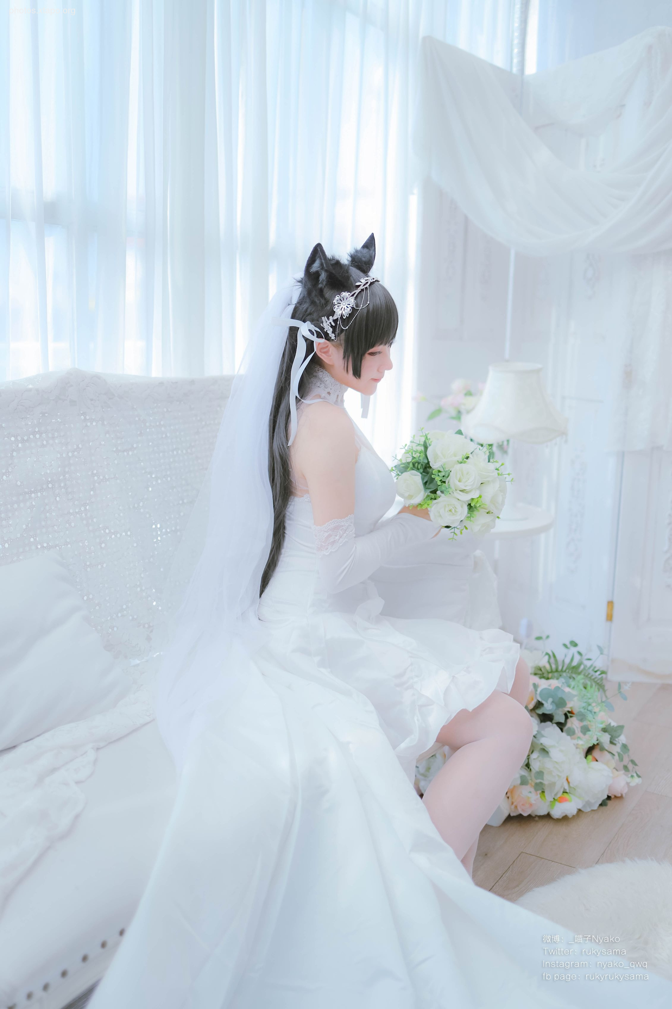 Nyako Atago Wedding Dress (62P177MB)