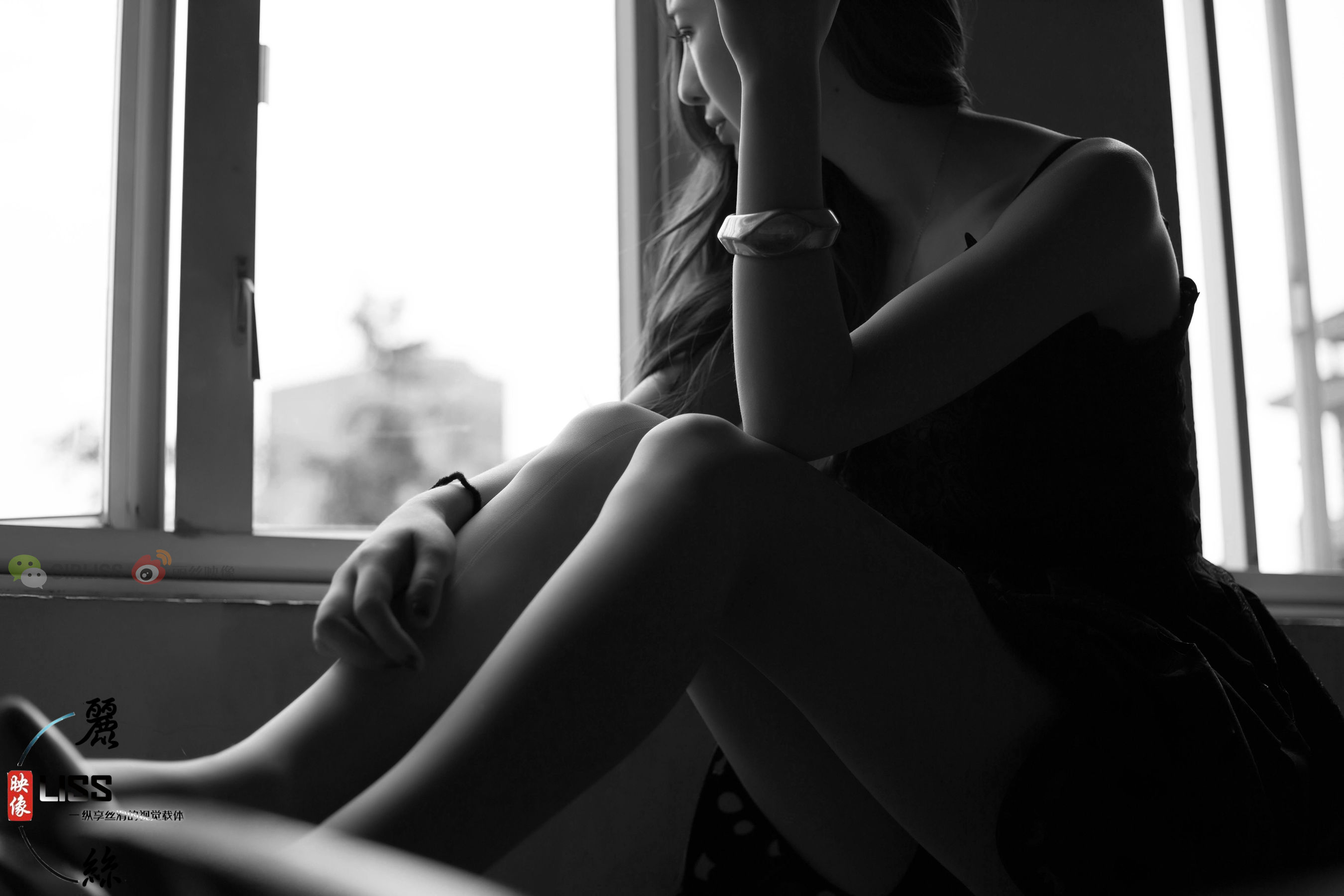 Lisi image Girliss Zhang Min campus style