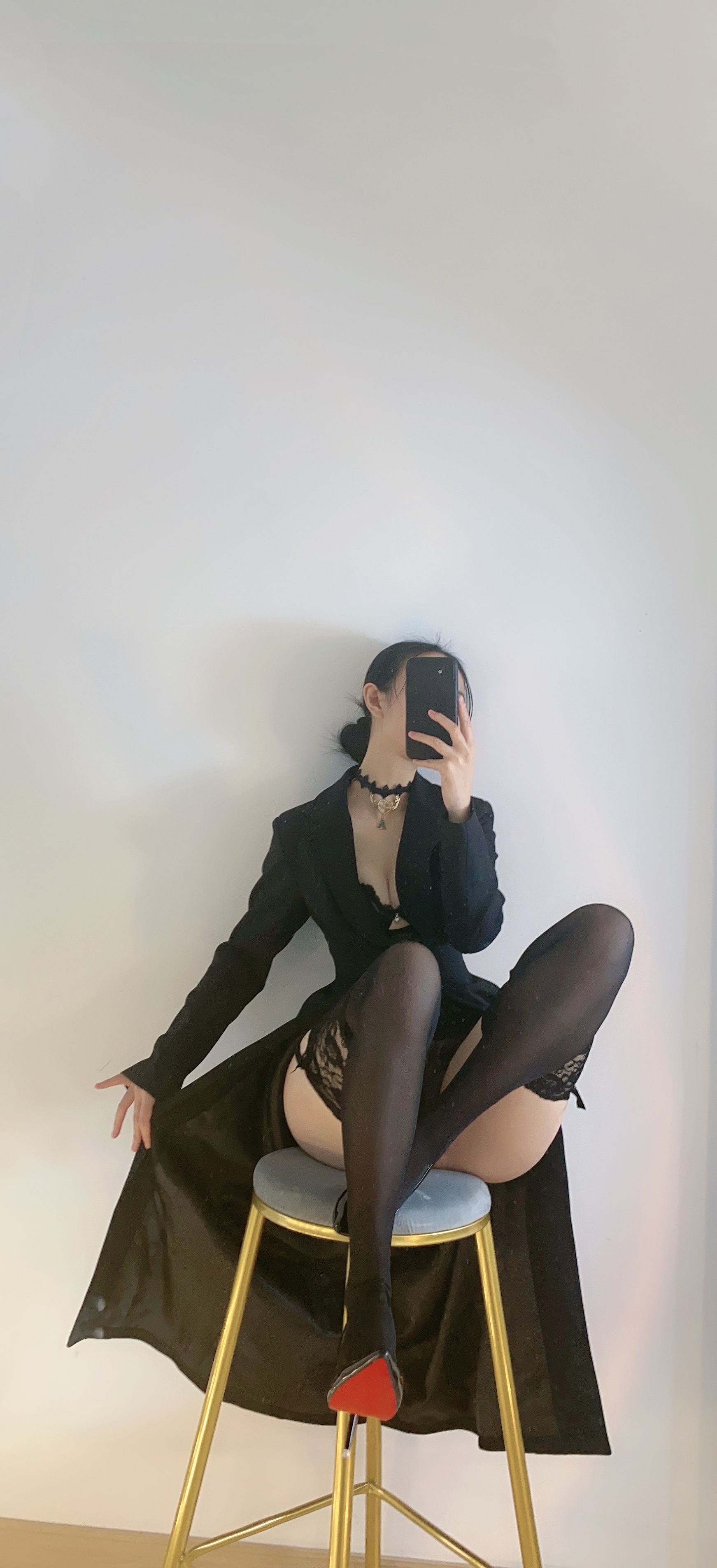 [Welfare COS] Pretty girl -stockings long legs and hips, micro -dense circles collection