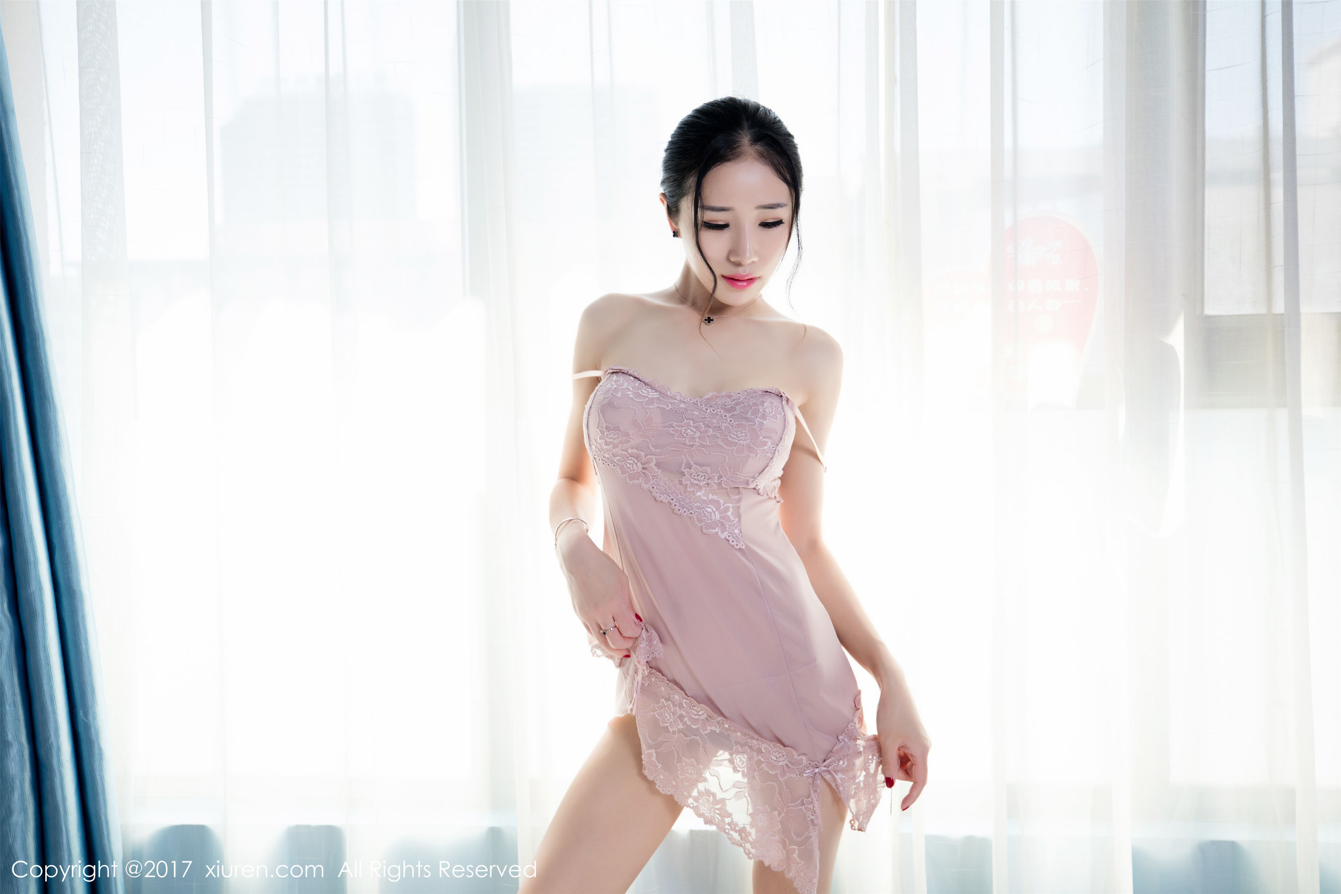 Xinyi The Temptation of Half Delivery Pajamas Xiuren Xiuren No.806