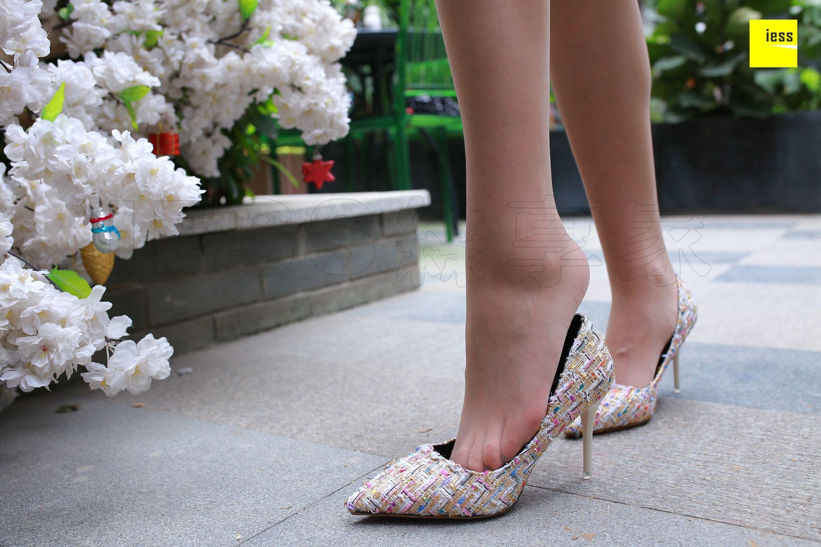 Purple Purple White Skin Beautiful toes Different Thoughts to IESS Silkxiang Home 235