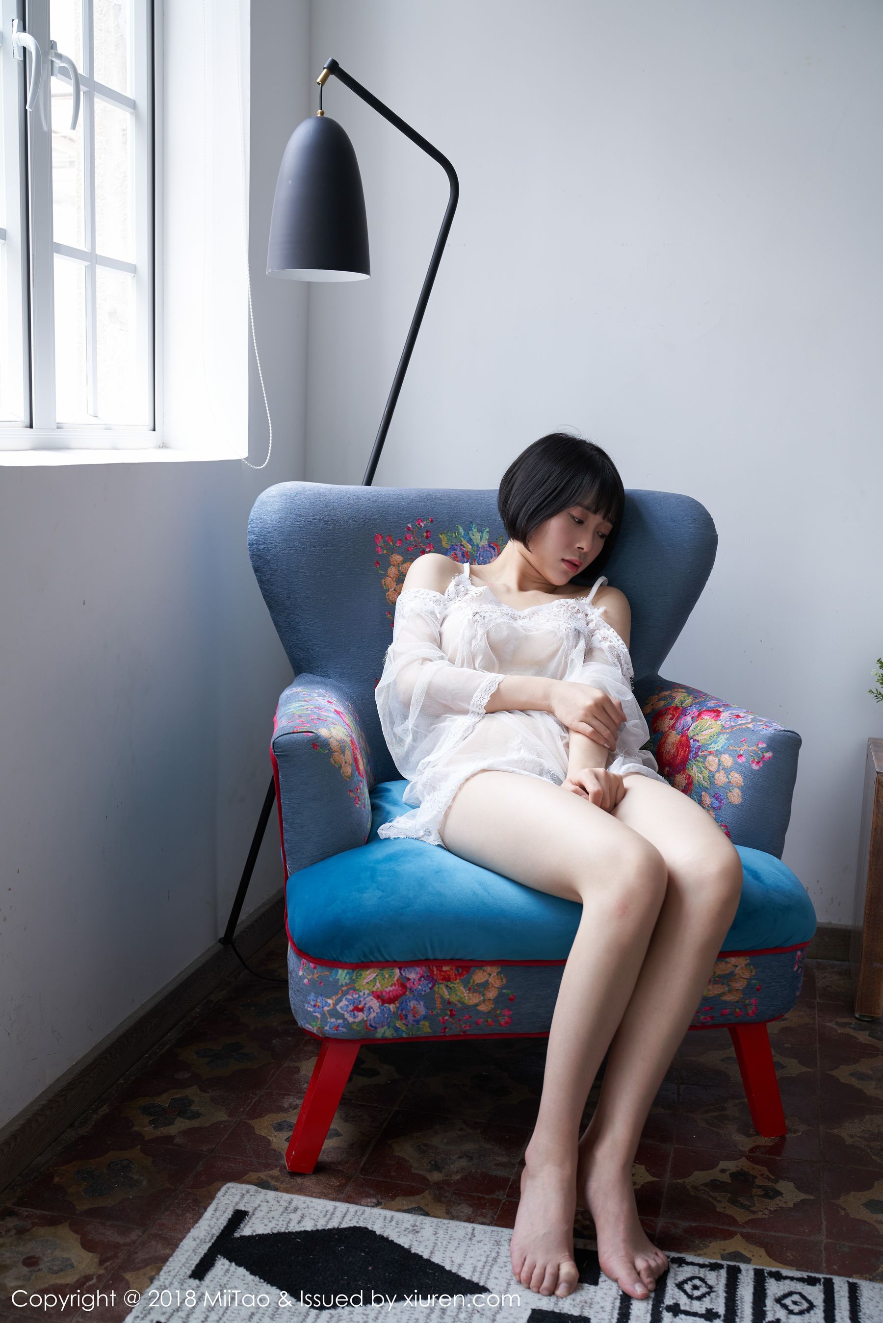 Mu Nan NAN Short Hair Girl's Home and Private House Peach Club Miitao VOL.106