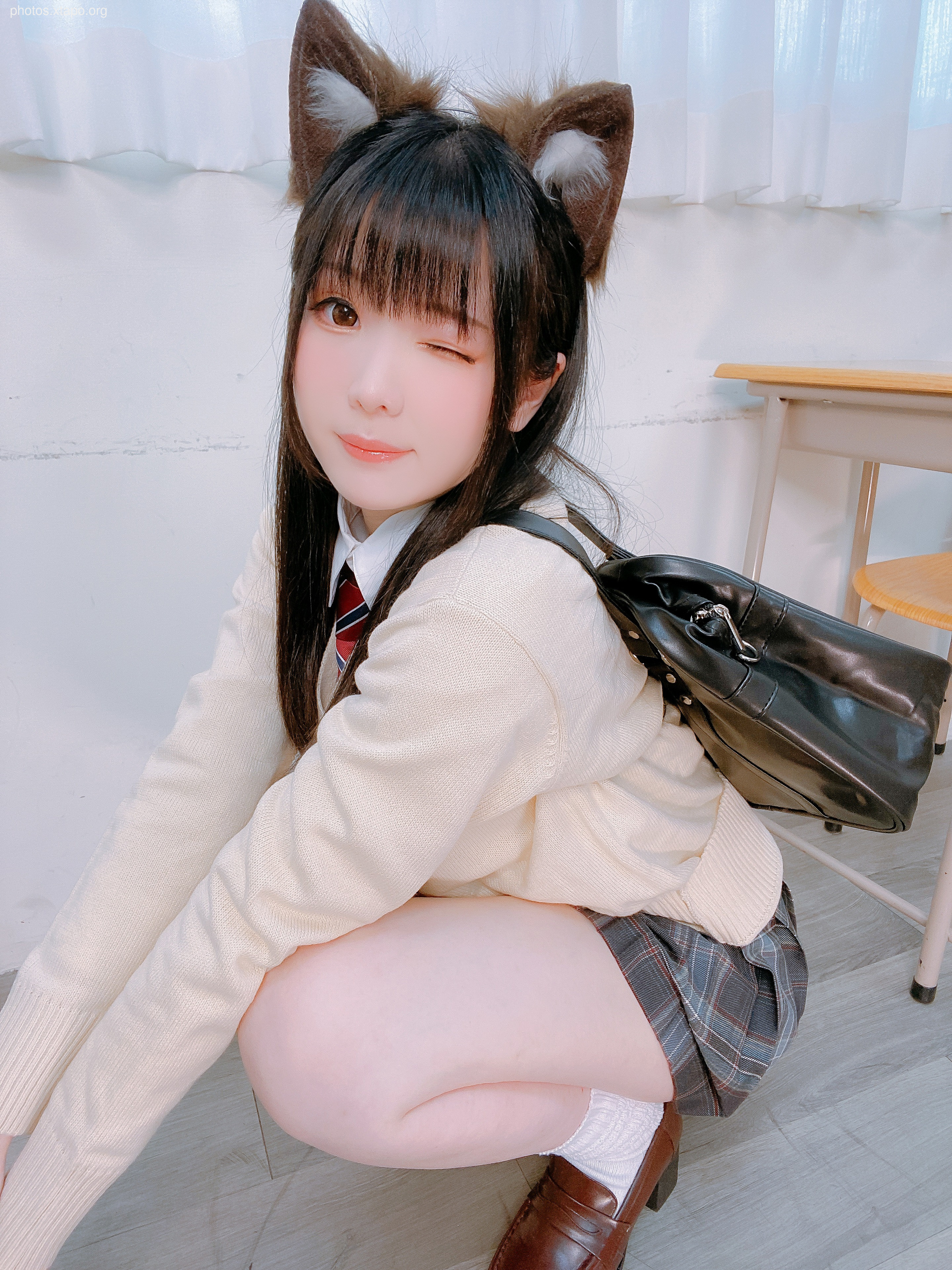 2022-07-24 Cat ear uniform 🐱