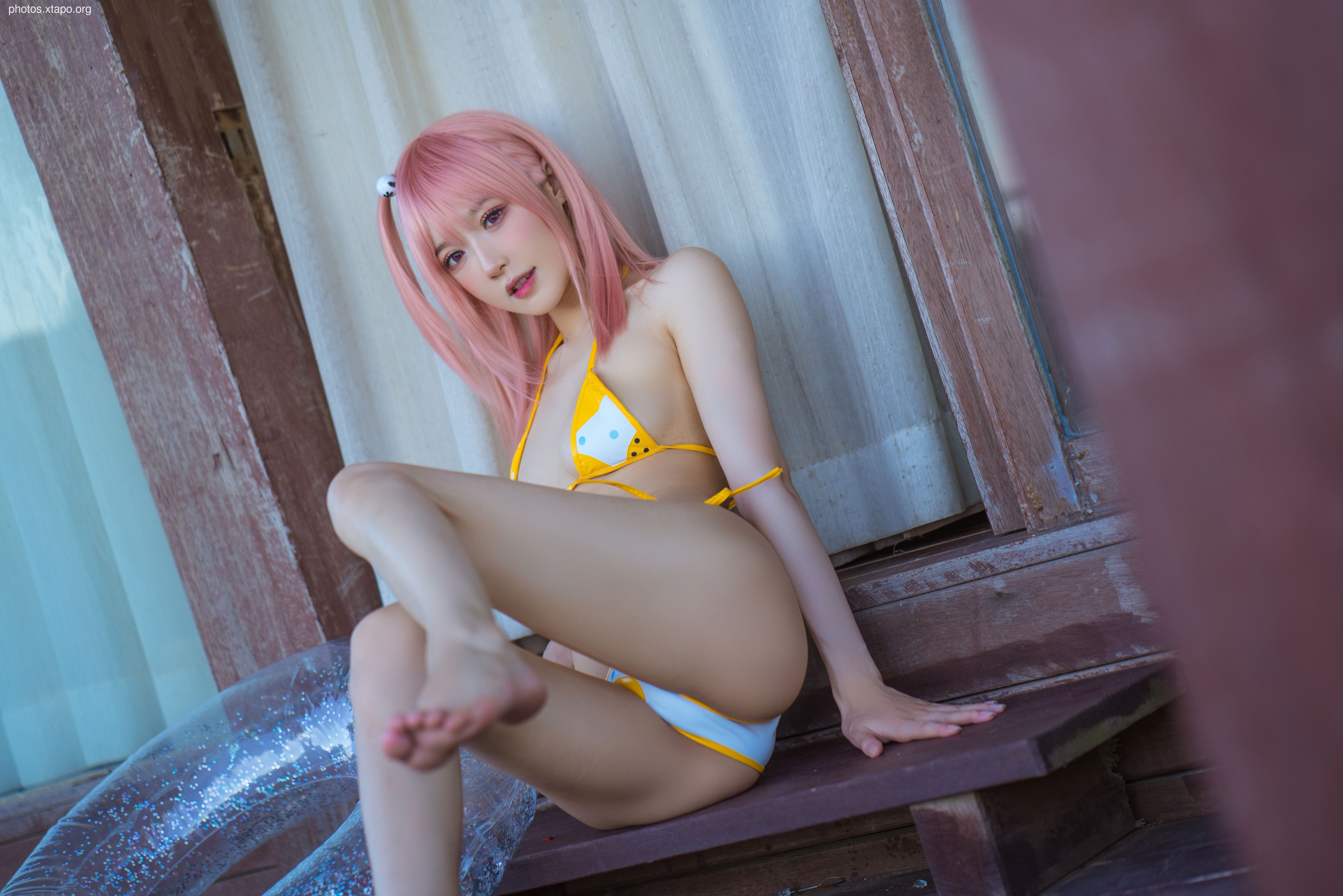 A Bao is also the rabbit mother life or death of the blue route Suixiang swimsuit 30p-733MB