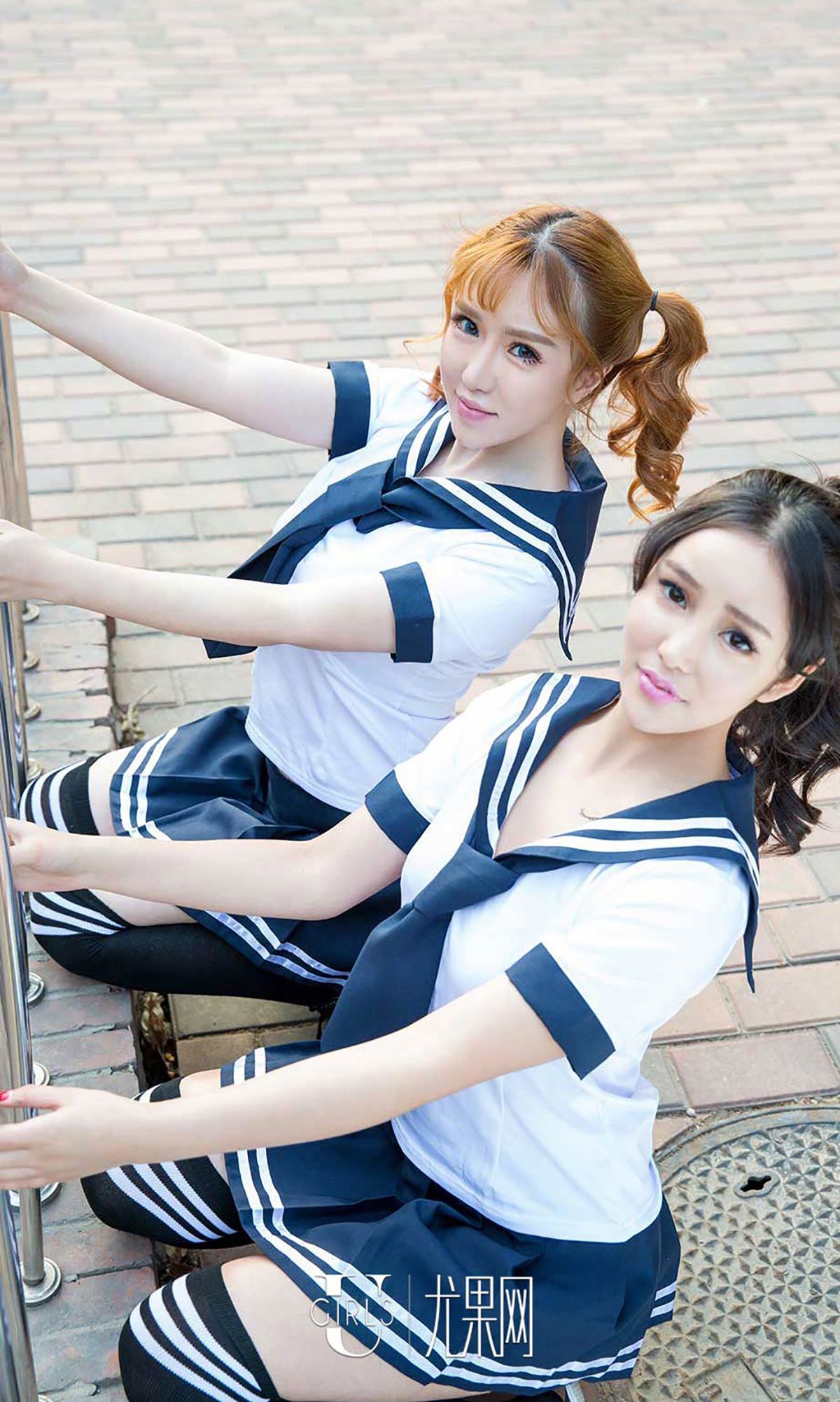 Han Enxi & amp; Mia (Wang Dingding) Twin Temptation Aisu Ugirls No.354