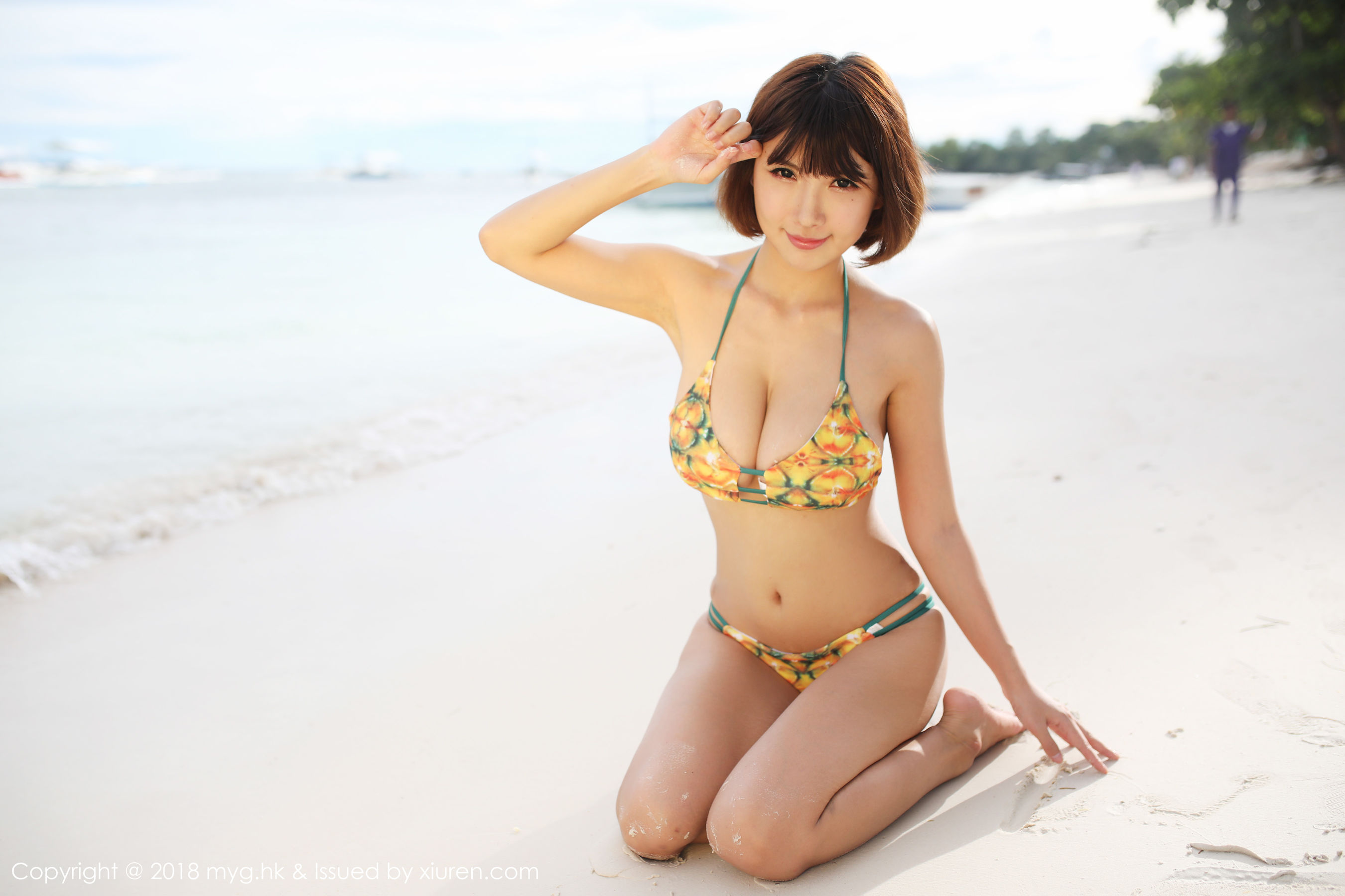 Xiao Qian Sunny The Seductive Charm of the Beach Mygirl Vol.283