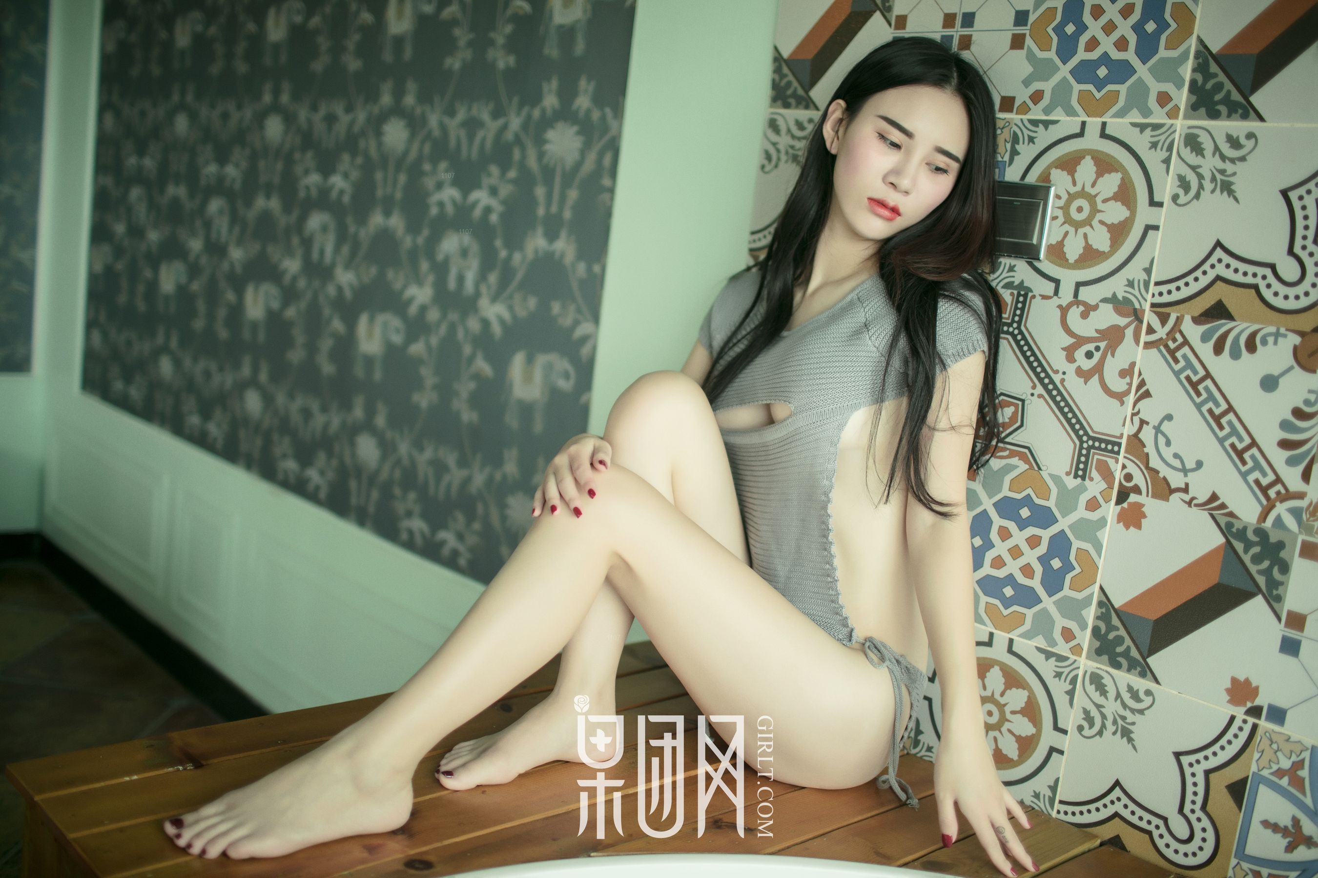 Wanwan Tough Sister Vacuum is beautiful and beautiful, and the bathtub wet body is extremely ecstasy Fruit Group Girlt No.075