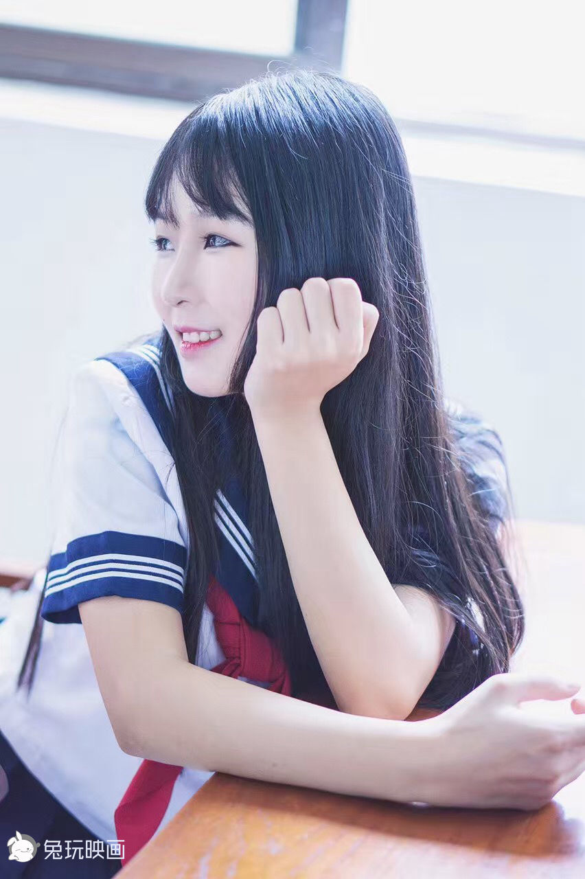 Bunny Playing Painting -Carn Uniform Vol.002 Classroom after school