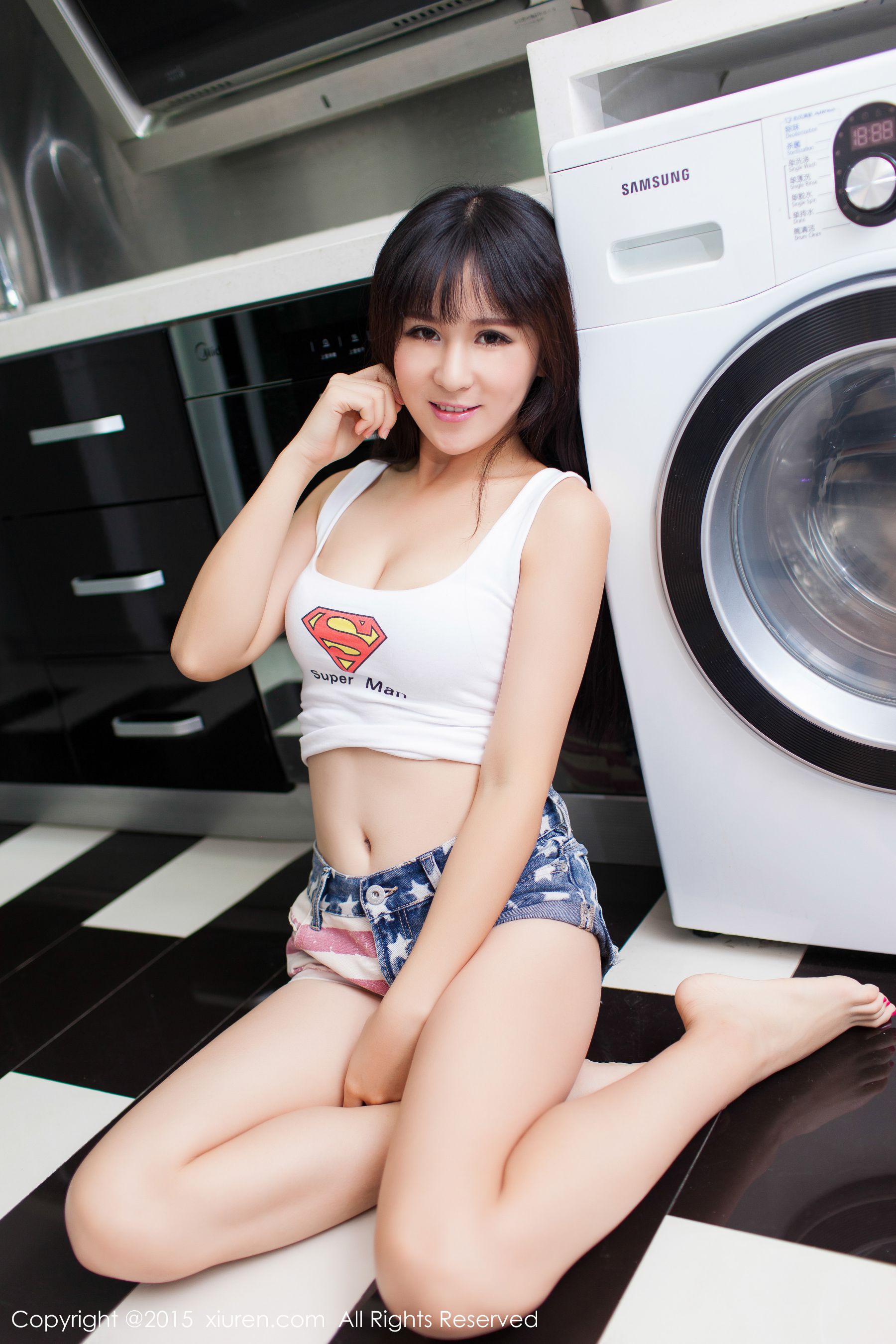 Tang Yuchen TYC Sailor School UniformHot Pants Series Xiuren Xiuren No.405