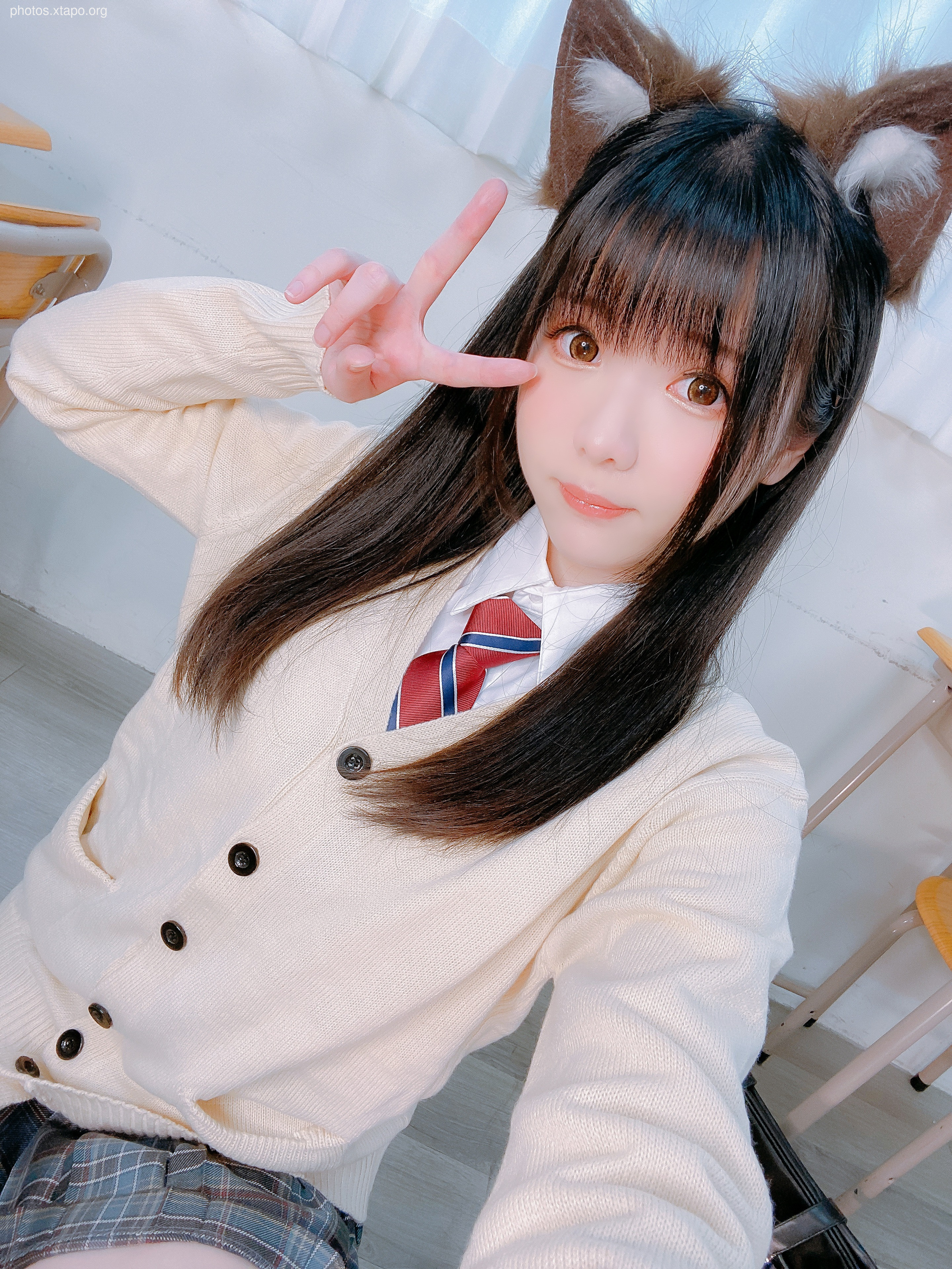 2022-07-24 Cat ear uniform 🐱