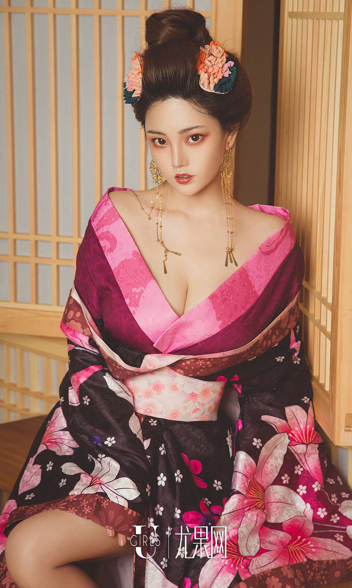 Chen Guoguo & amp; Meng Shigo & amp; Ball Memoirs of Geisha Youguo Circle Love Styling No.1170