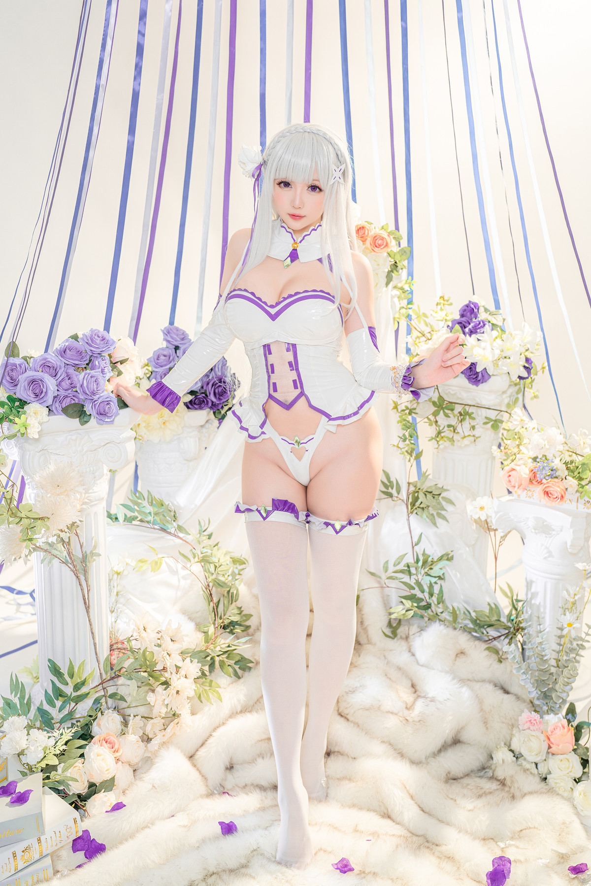 Hoshilily Miss Star Chichi Cosplay Emilia