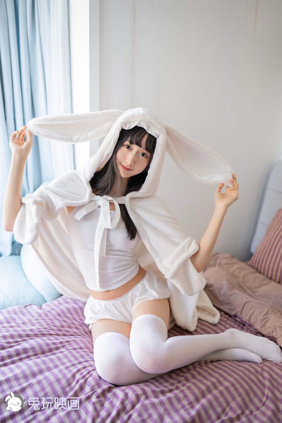 Cosplay Rabbit Play Movie Bath Towel Rabbit