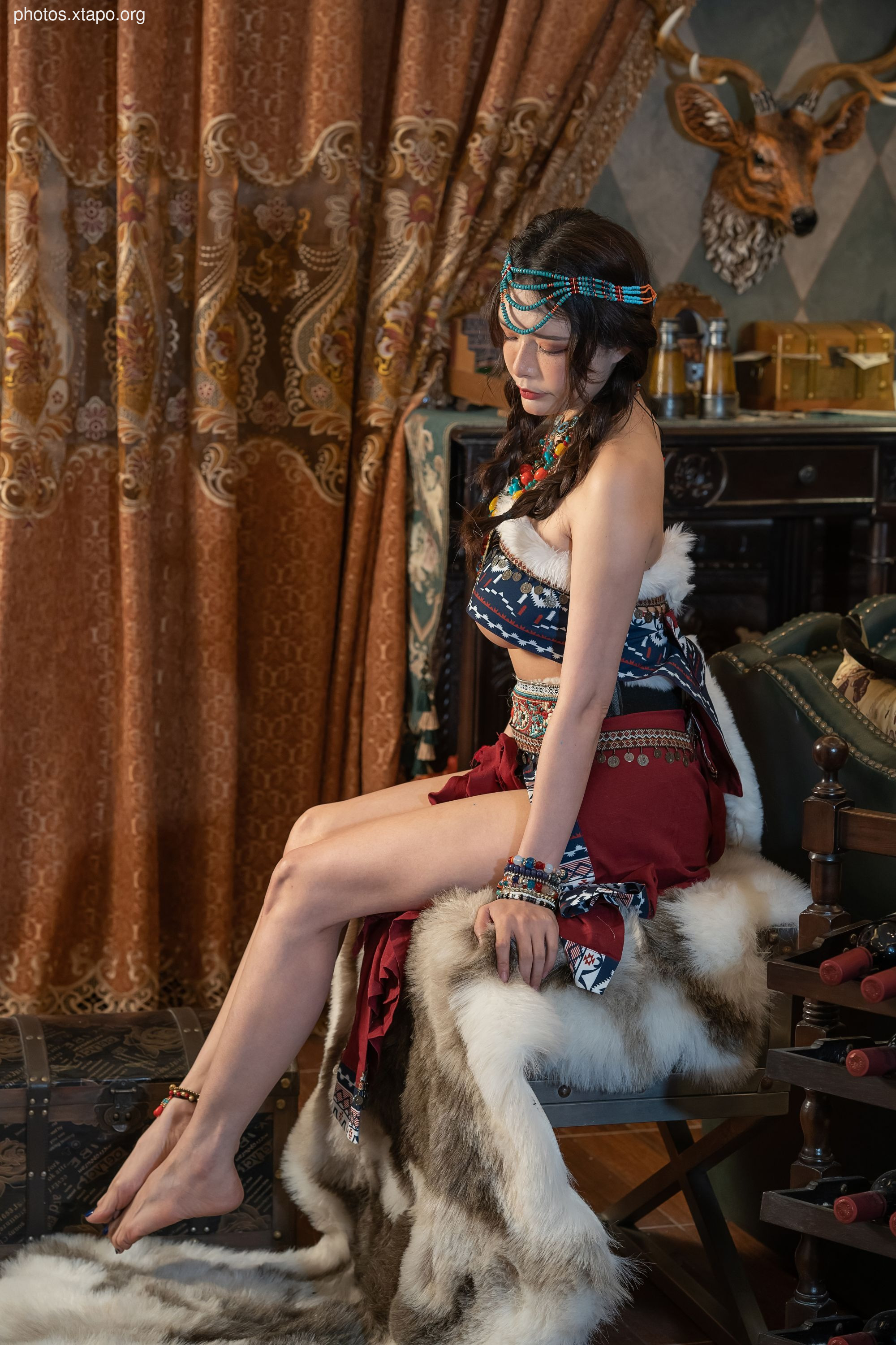 Autumn and Corgi (Xia Xiaoqiu Qiuqiu) -The freckles girl 34P -465MB