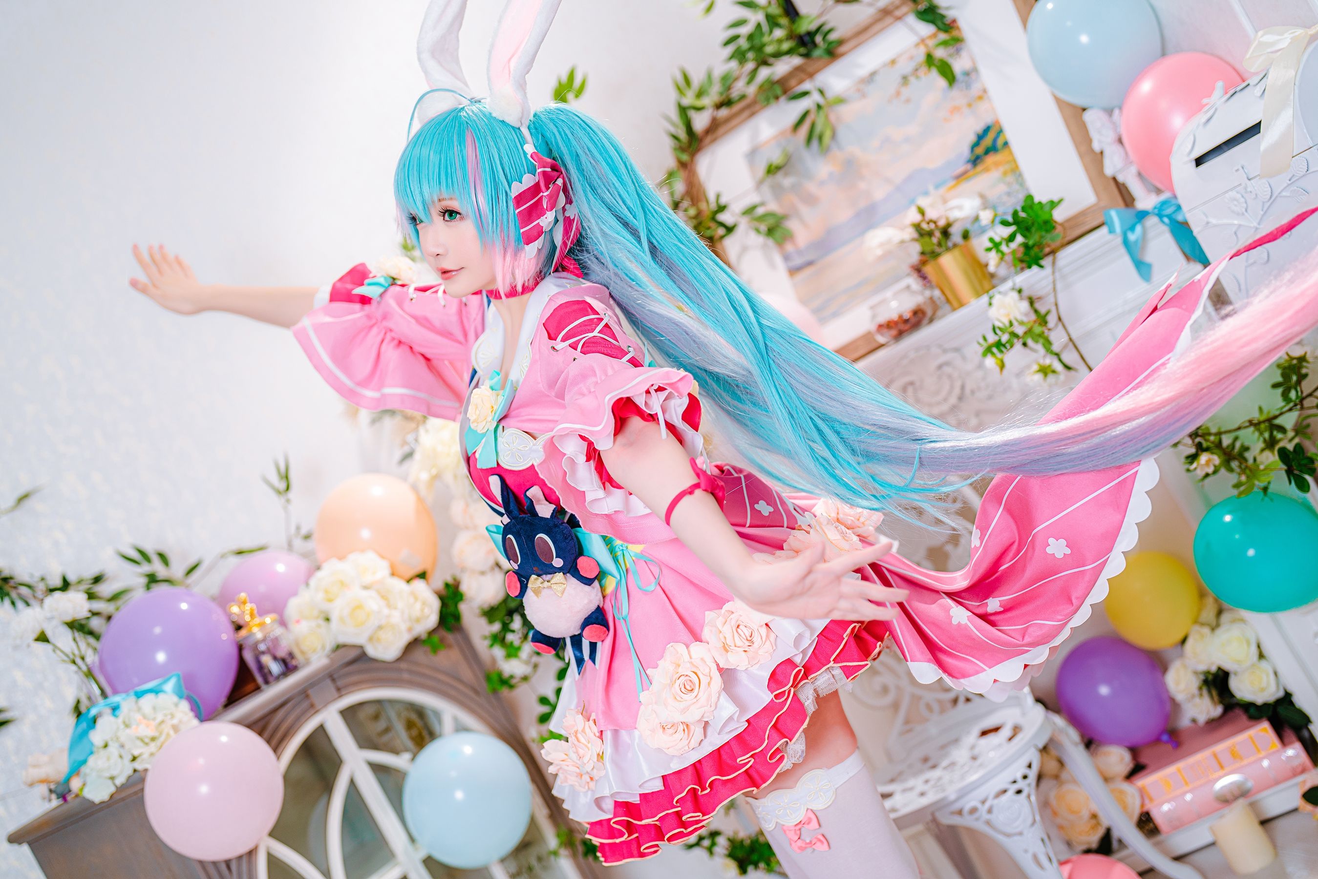 Welfare COS Miss Coser Sister Star Zhi Zhi Zhi -Valentine's Day Dream set group