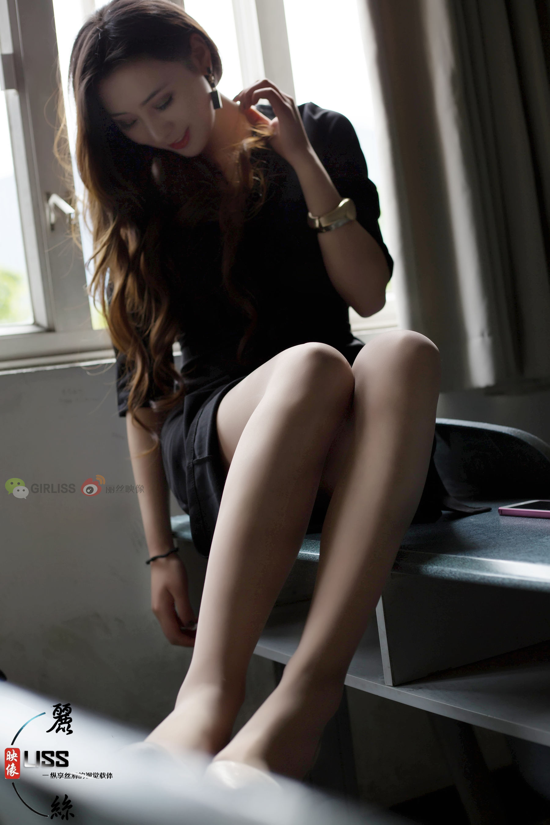 Lisi image Girliss Zhang Min campus style