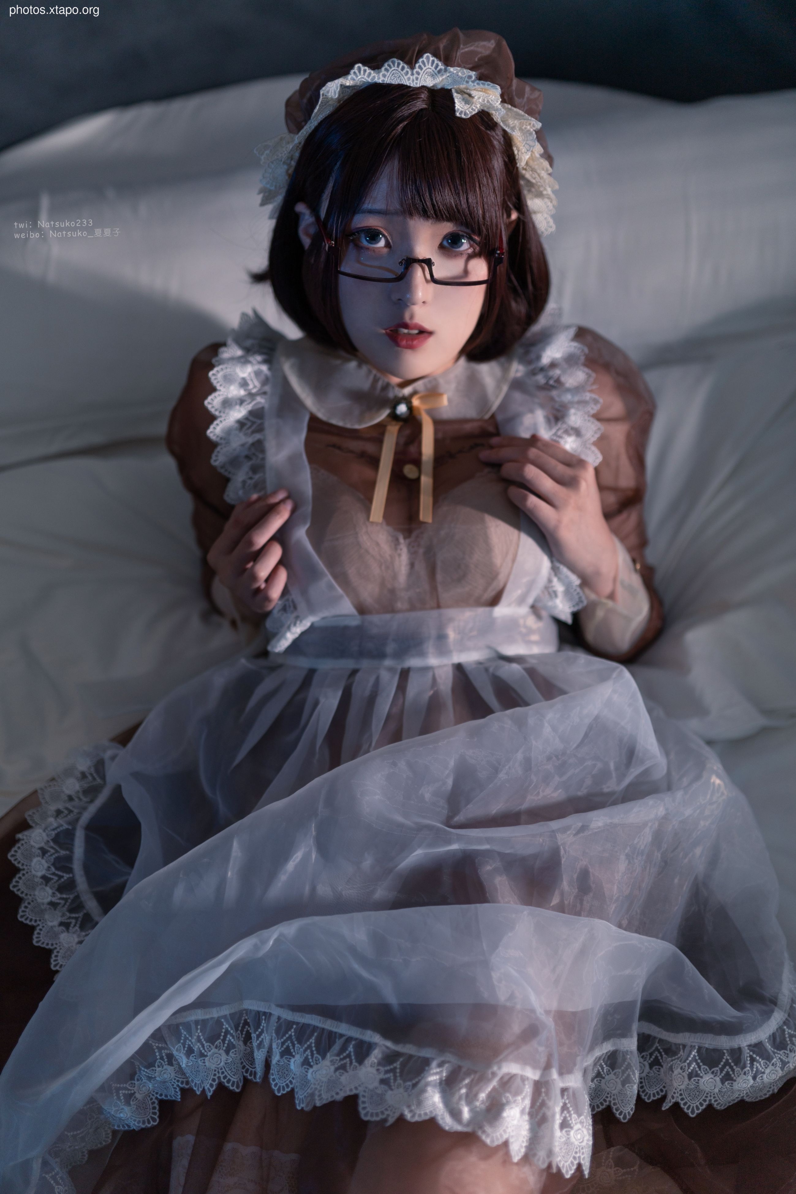 Natsuko Transparent Maid 76P-844MB