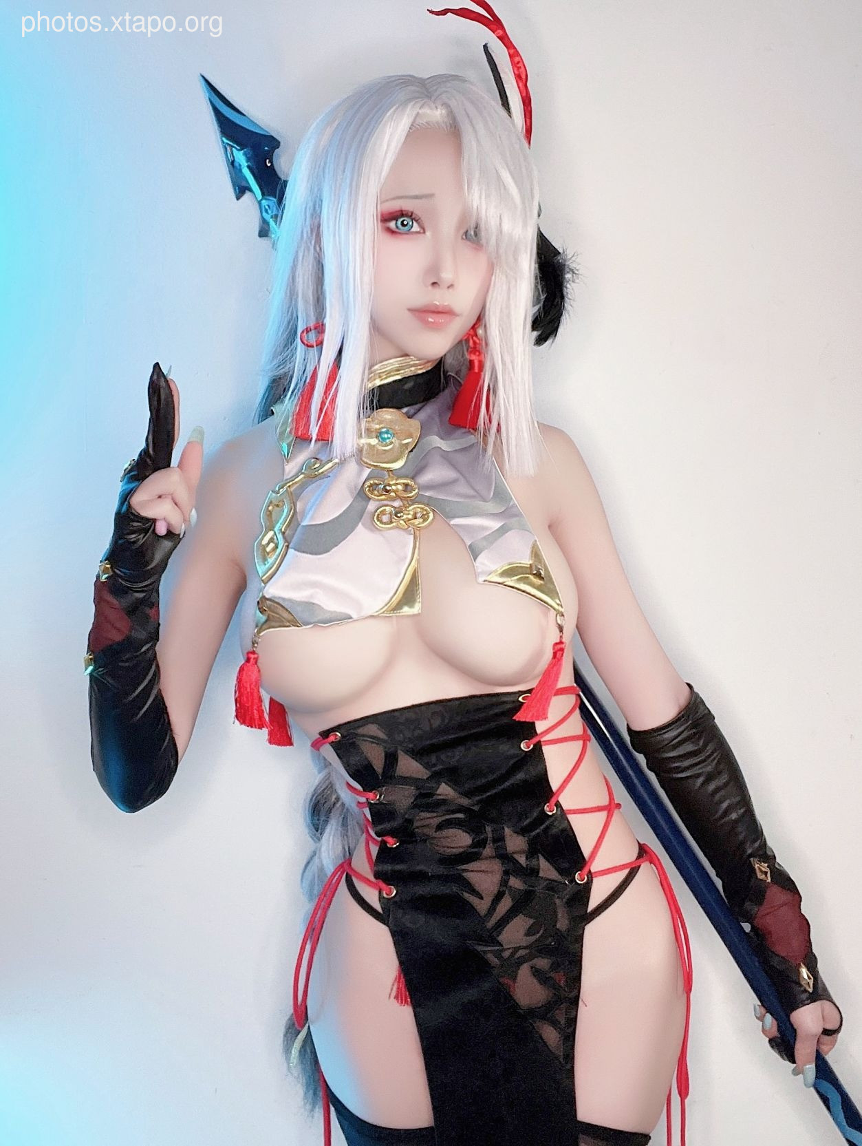 Shui Miao -Shen He Selfie -Doujin Cheongsam