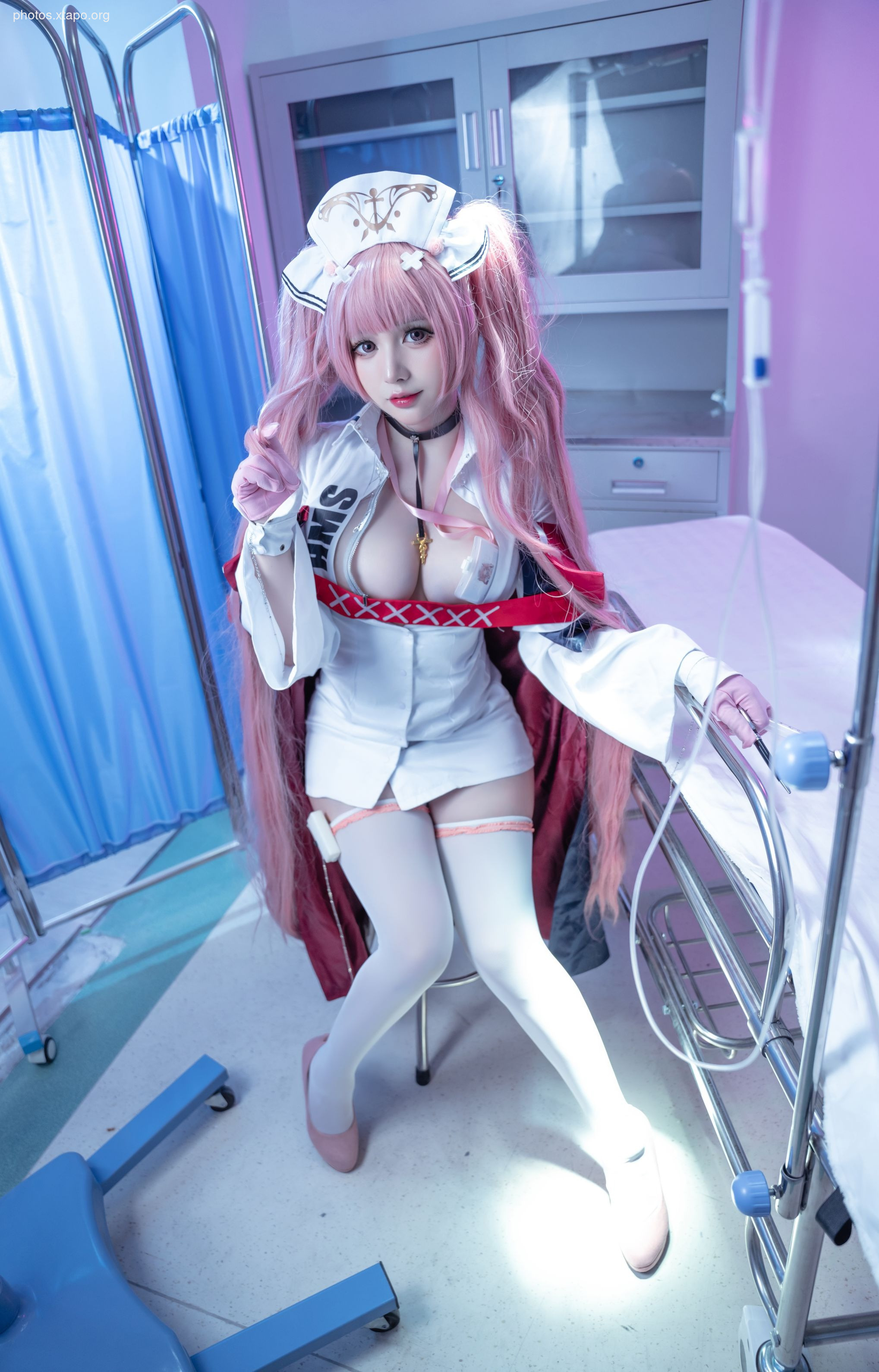 Shiroi_Shirai Chacha - Azur Lane Perseus Nurse 39P-459MB