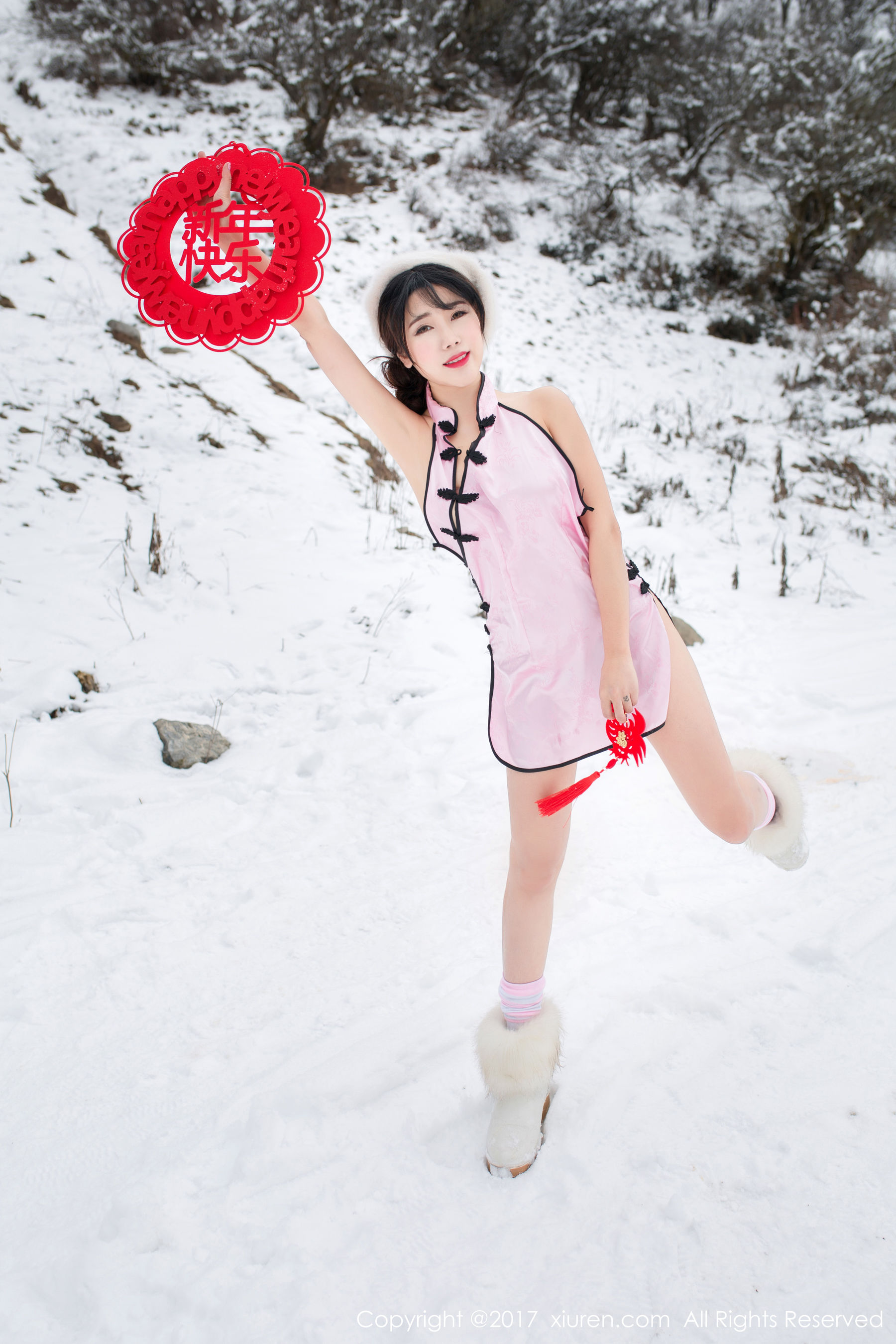 Dou Dou Liang Youlina New Year's New Year Xiuren Xiuren No.686