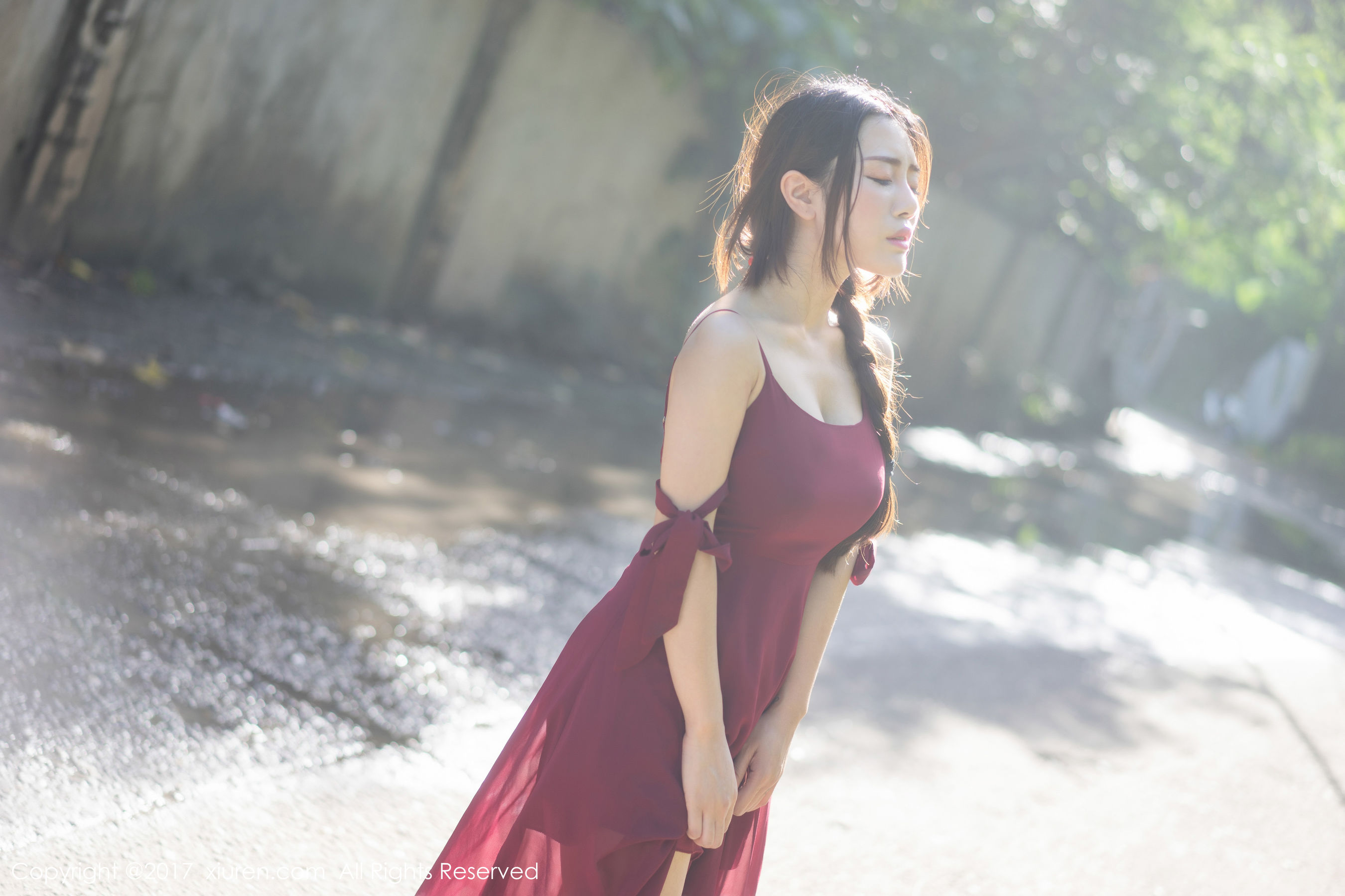 Doudou Liang Youlina Outdoor Fresh, Interior Sexy Close Xiuren No.814