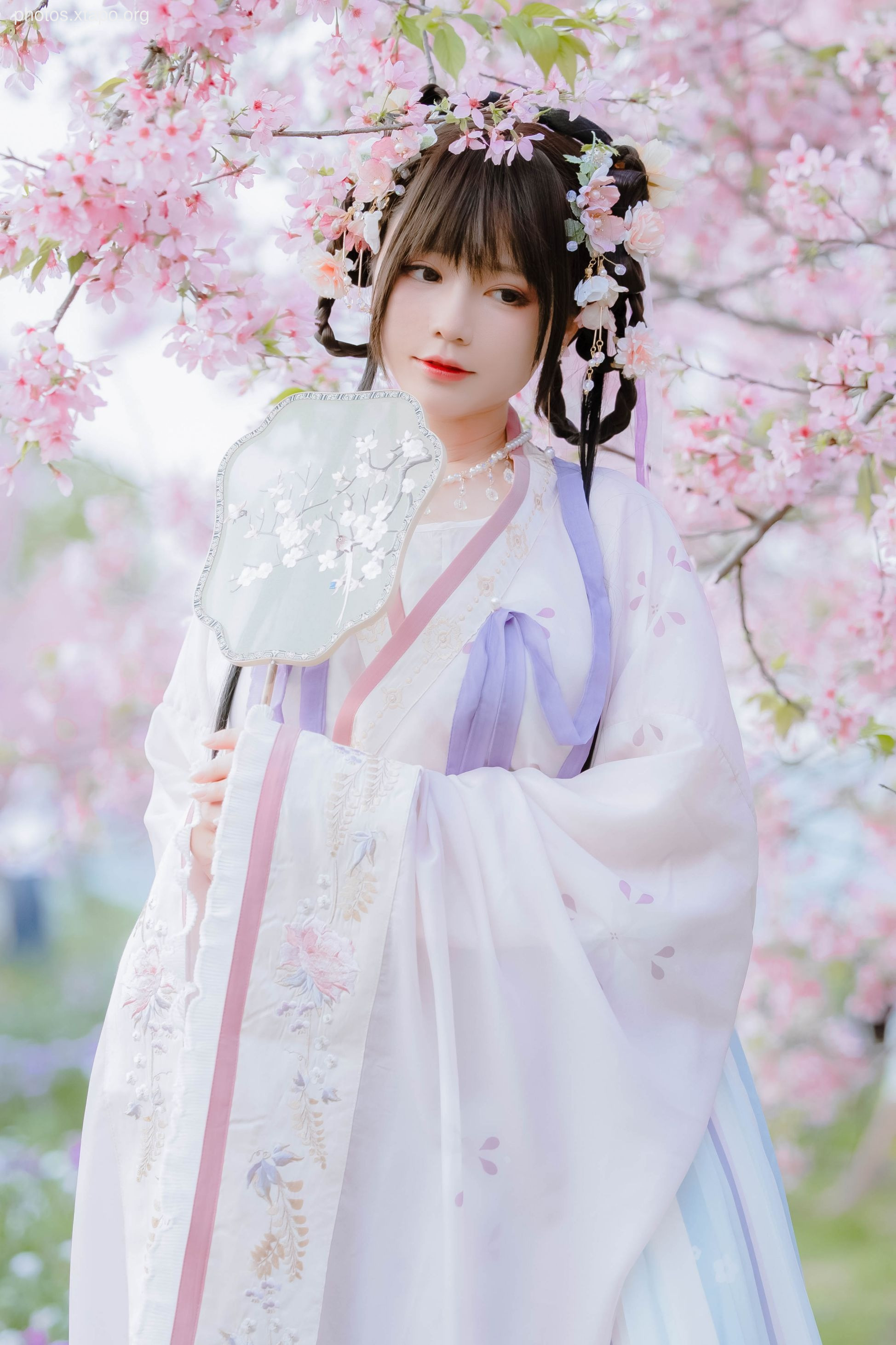 Meow Nyako -Sakura Hanfu Flower God Pray 52P -219MB